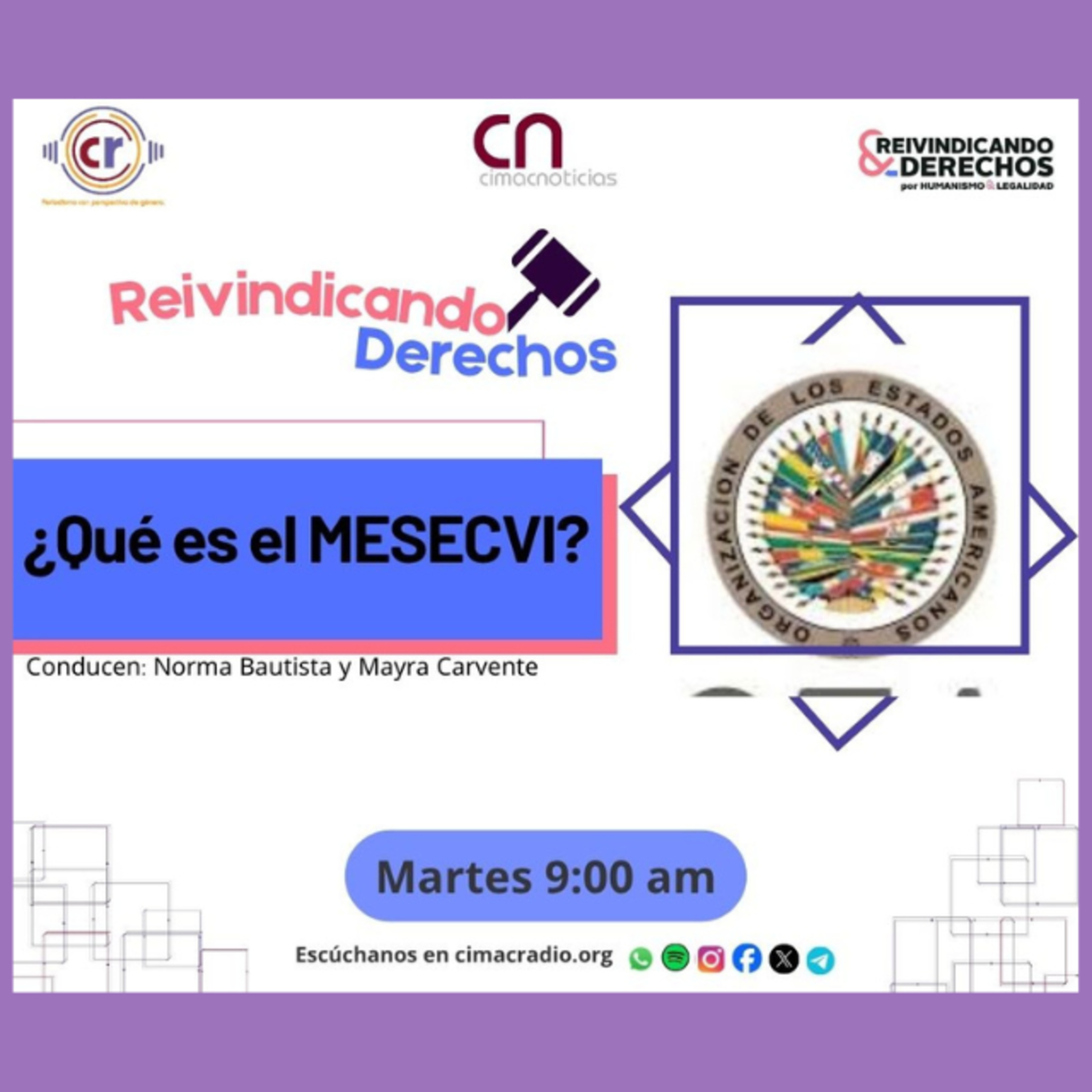 Reivindicando Derechos: ¿Qué es el MESECVI? episode artwork