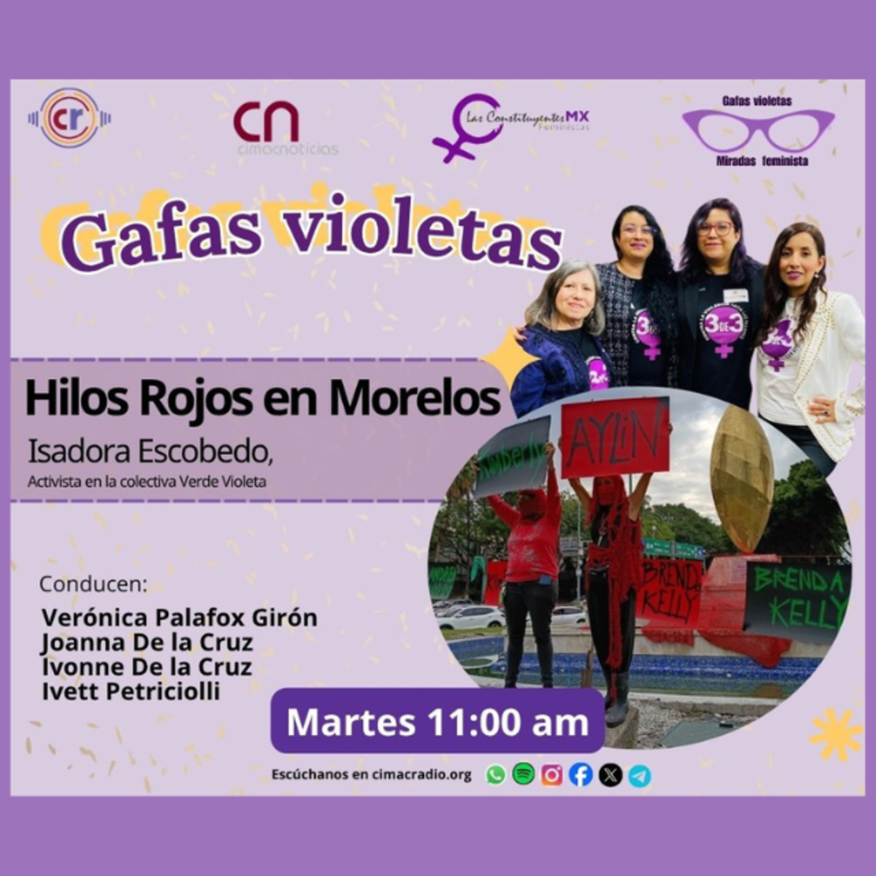 Gafas Violetas: Hilos Rojos en Morelos episode artwork