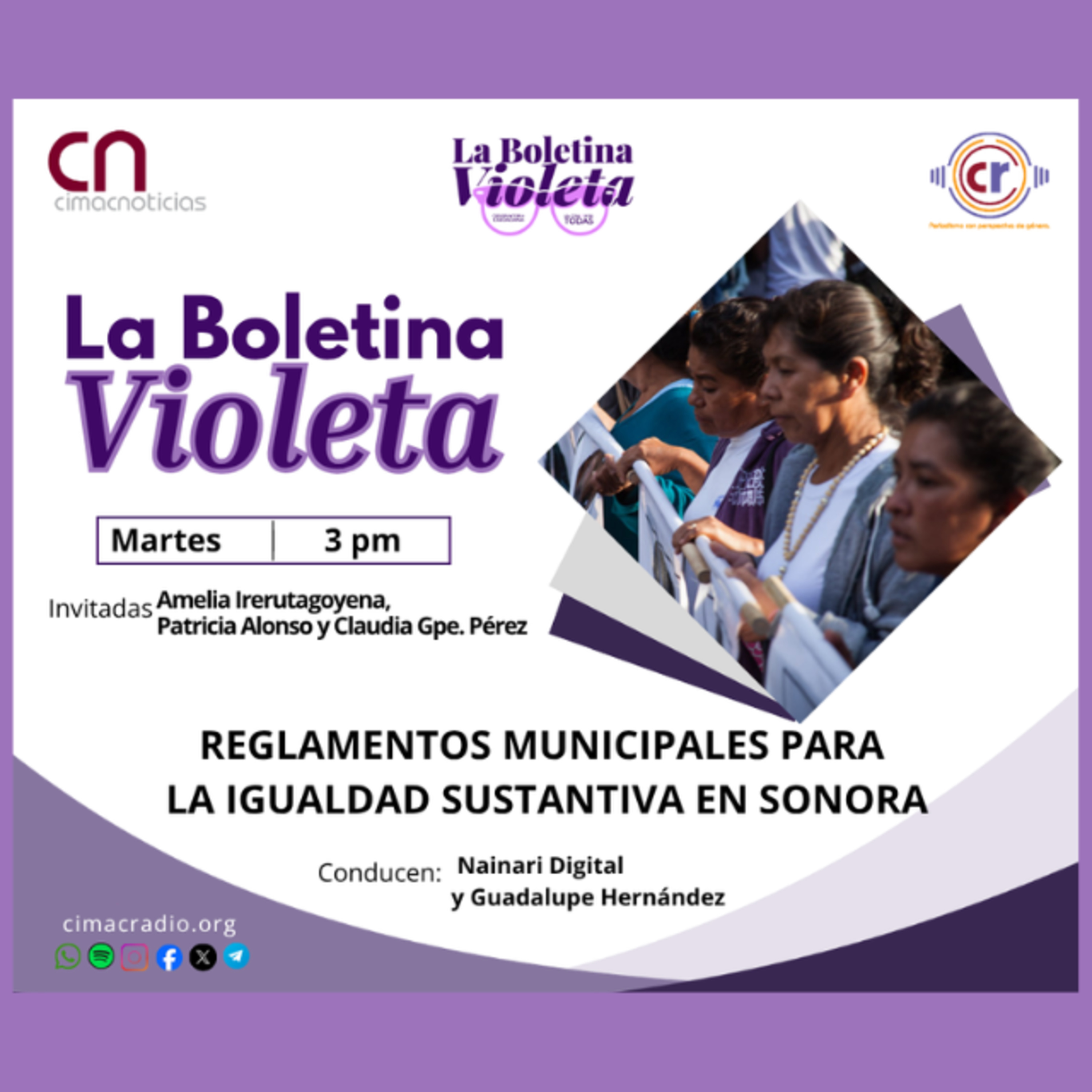 La Boletina Violeta: Reglamentos Municipales para la Igualdad Sustantiva en Sonora episode artwork