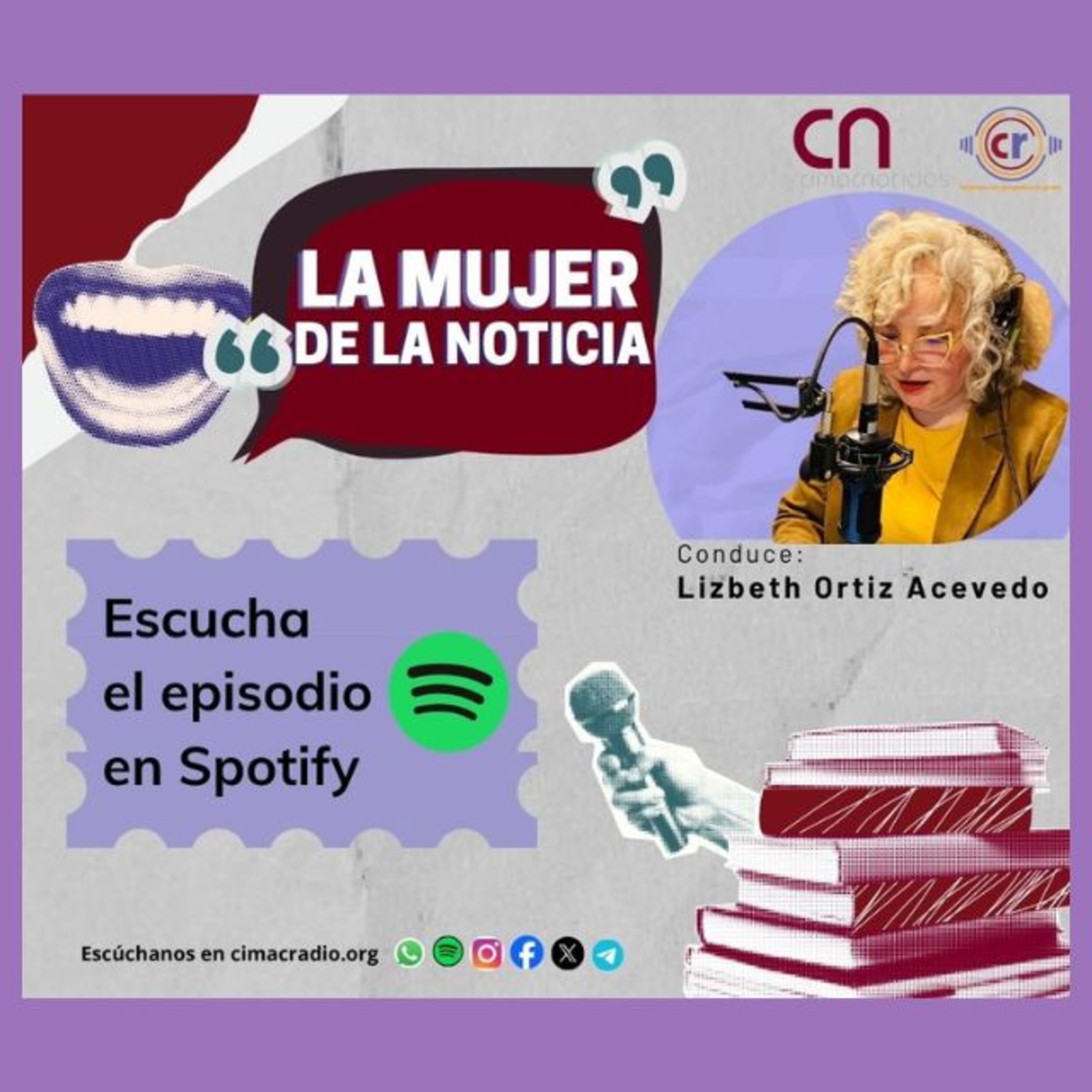 La mujer de la noticia: Emisión 8 episode artwork