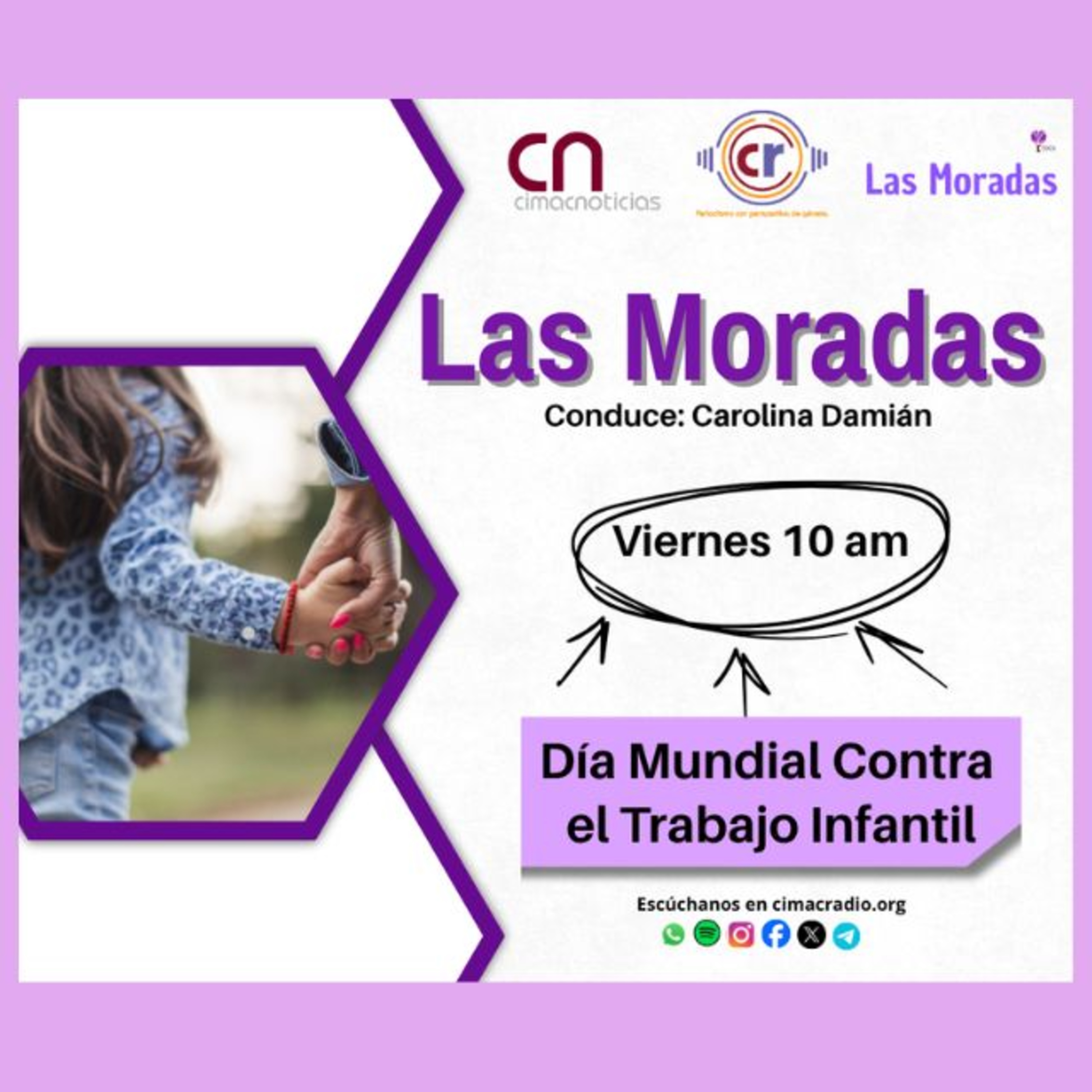 Las Moradas: Día Mundial Contra el Trabajo Infantil episode artwork