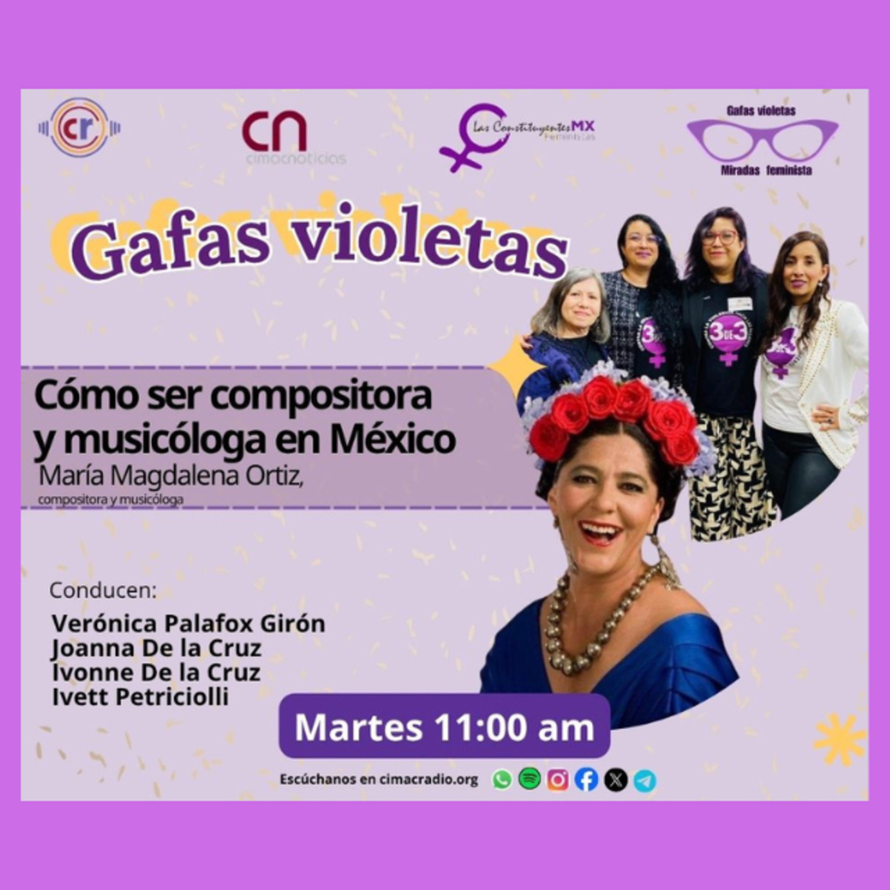 Gafas Violetas: Cómo ser compositora y musicóloga en México episode artwork