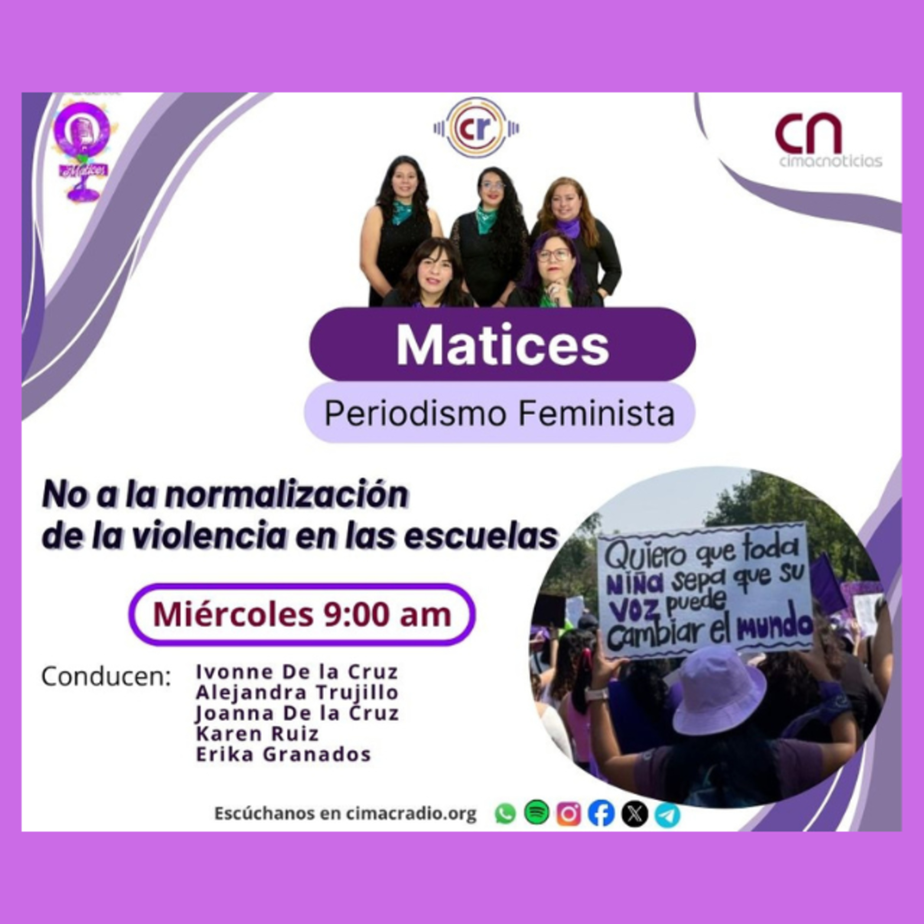 Matices: No a la normalización de la violencia en las escuelas episode artwork