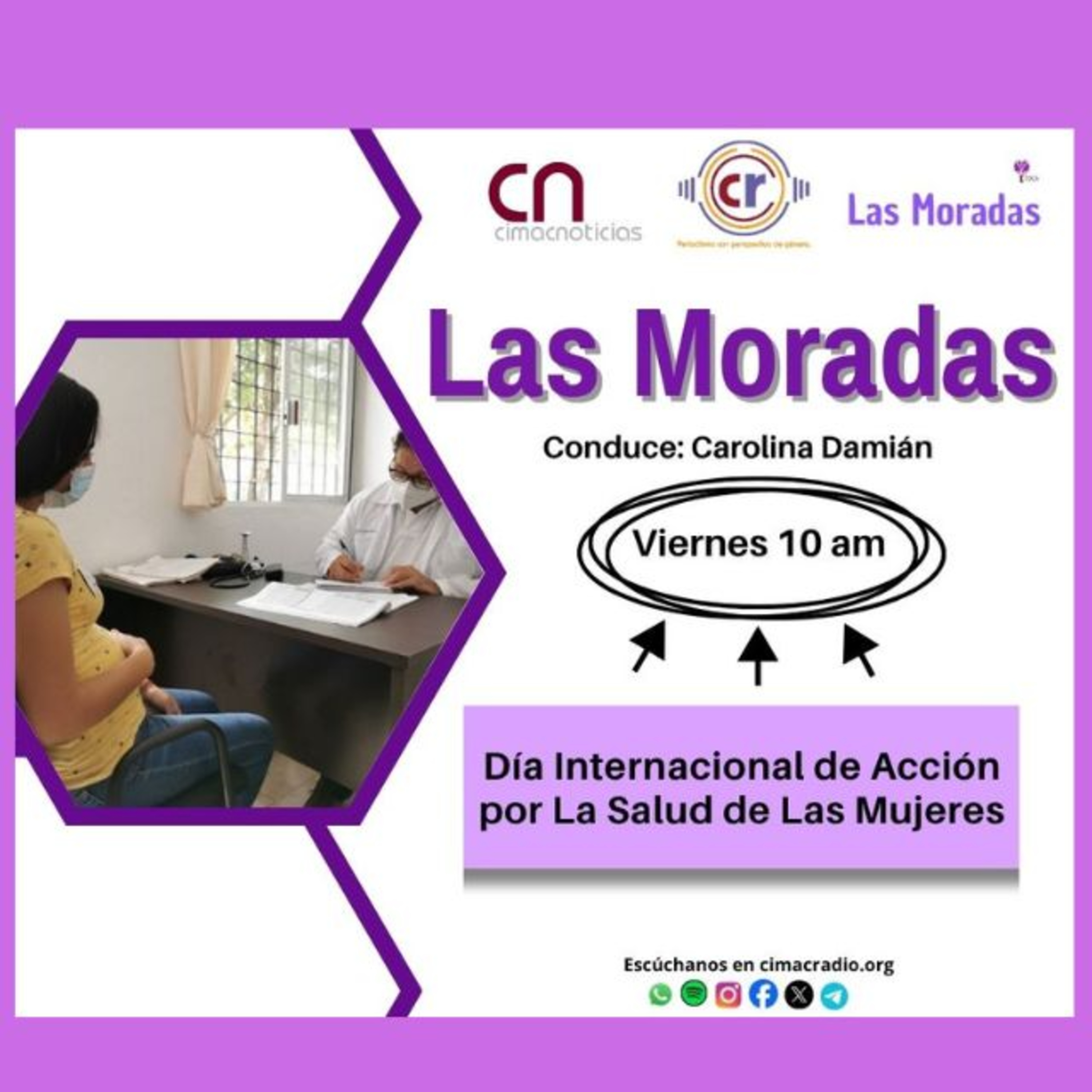 Las Moradas: Día Internacional de Acción por La Salud de Las Mujeres episode artwork