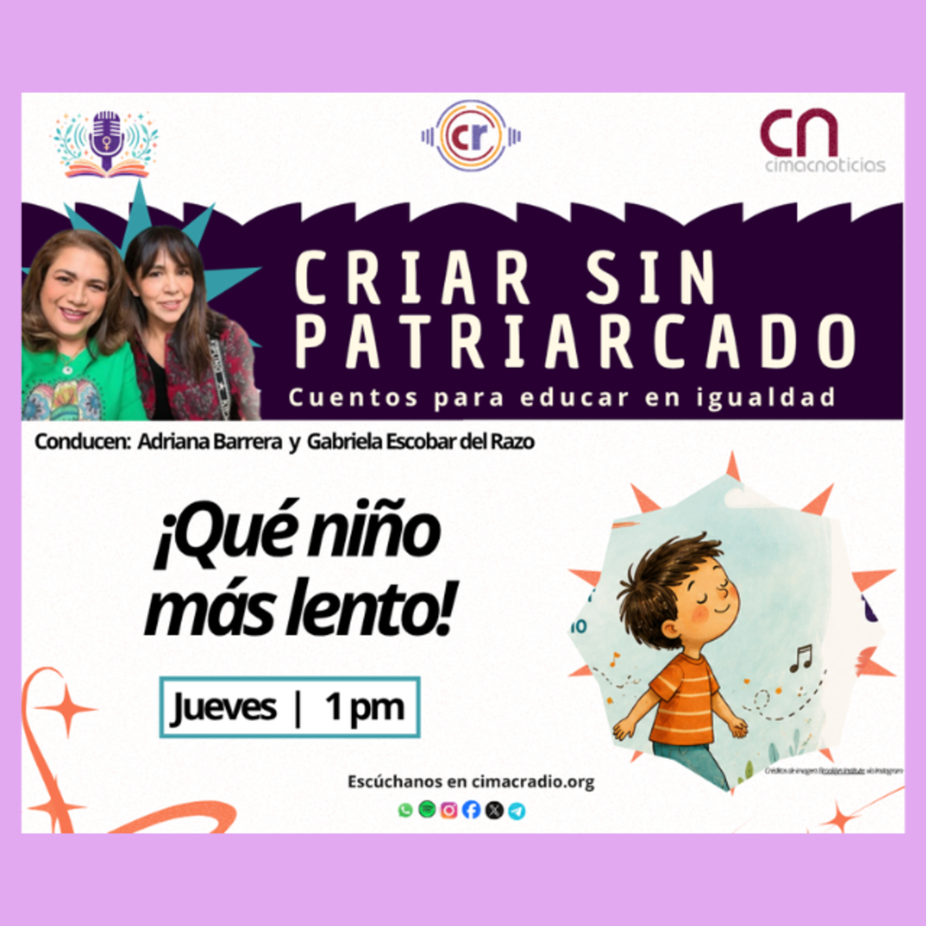 Criar sin patriarcado: ¡Qué niño más lento! episode artwork