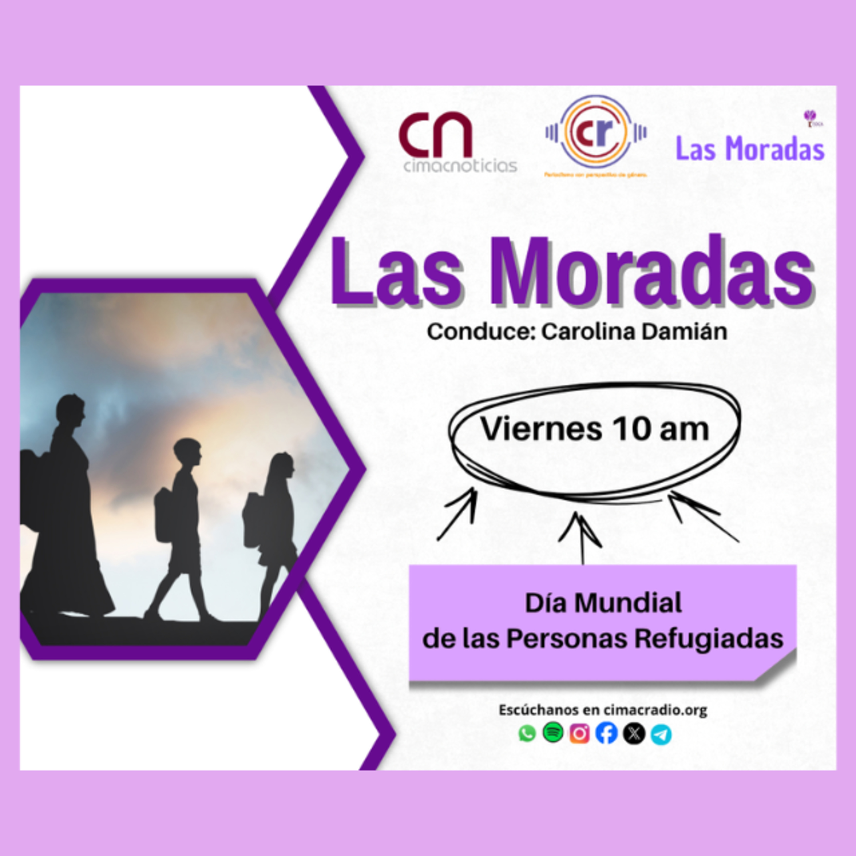 Las Moradas: Día Mundial de Las Personas Refugiadas episode artwork