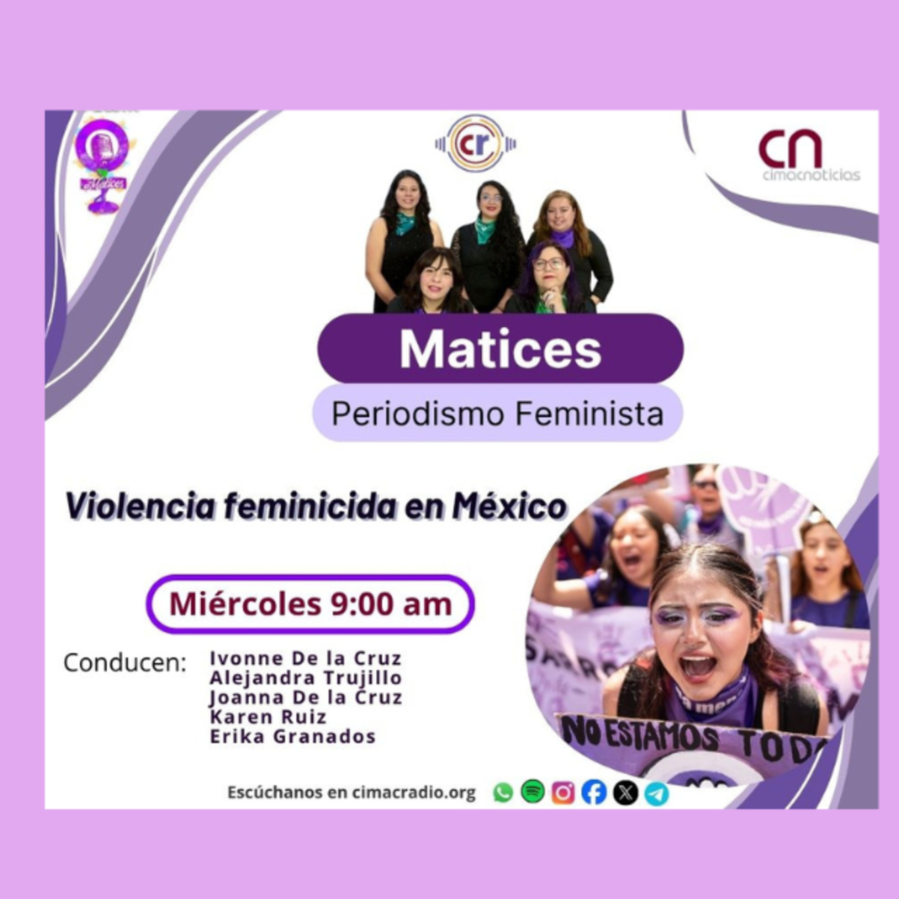Violencia feminicida en México episode artwork