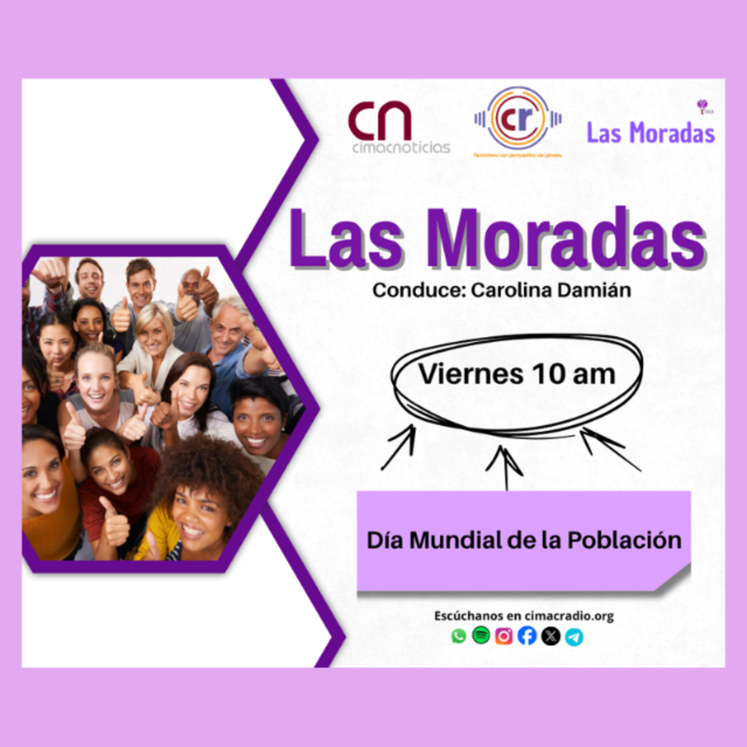 Las Moradas: Día Mundial de La Población episode artwork