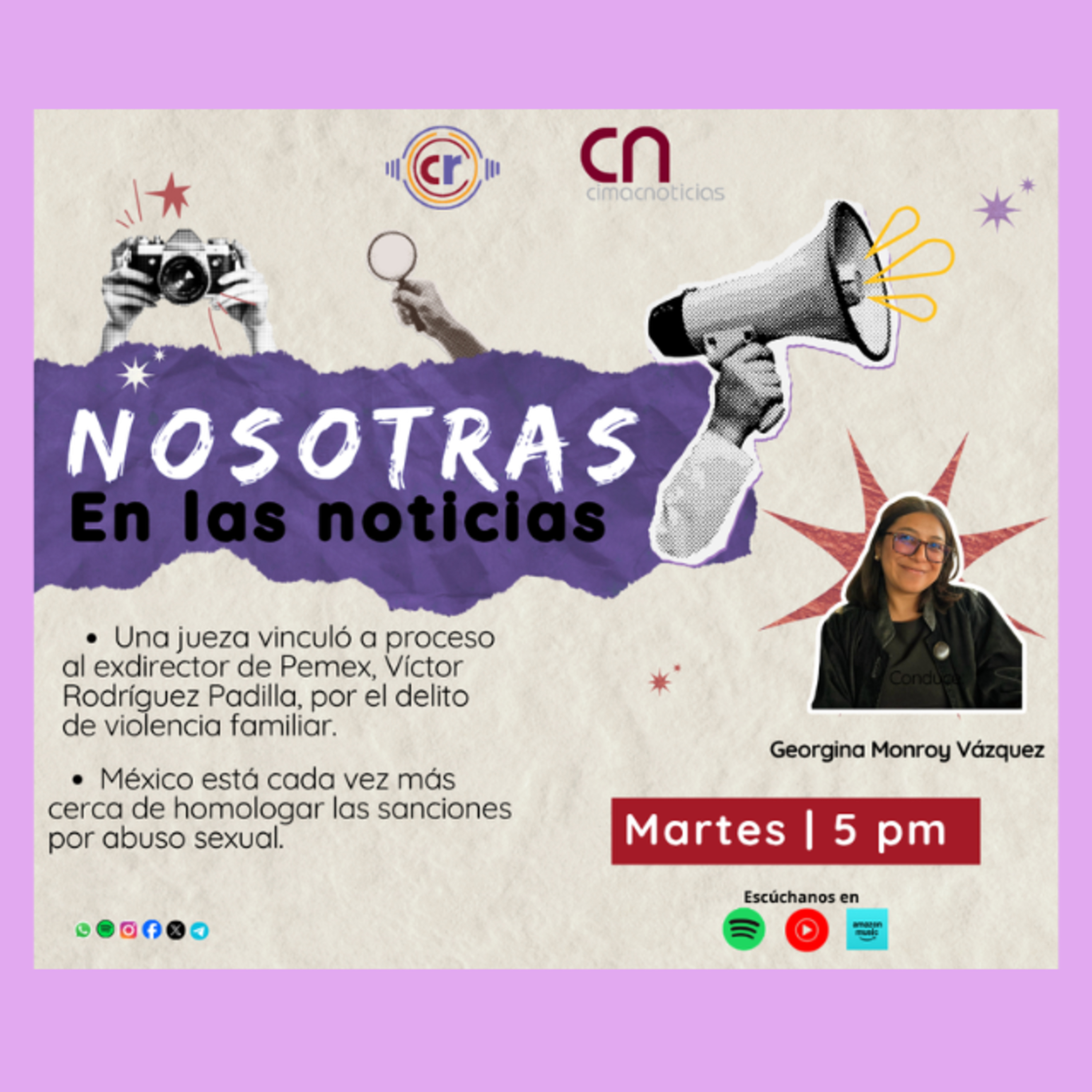 Nosotras en la noticia: Emisión 1 episode artwork