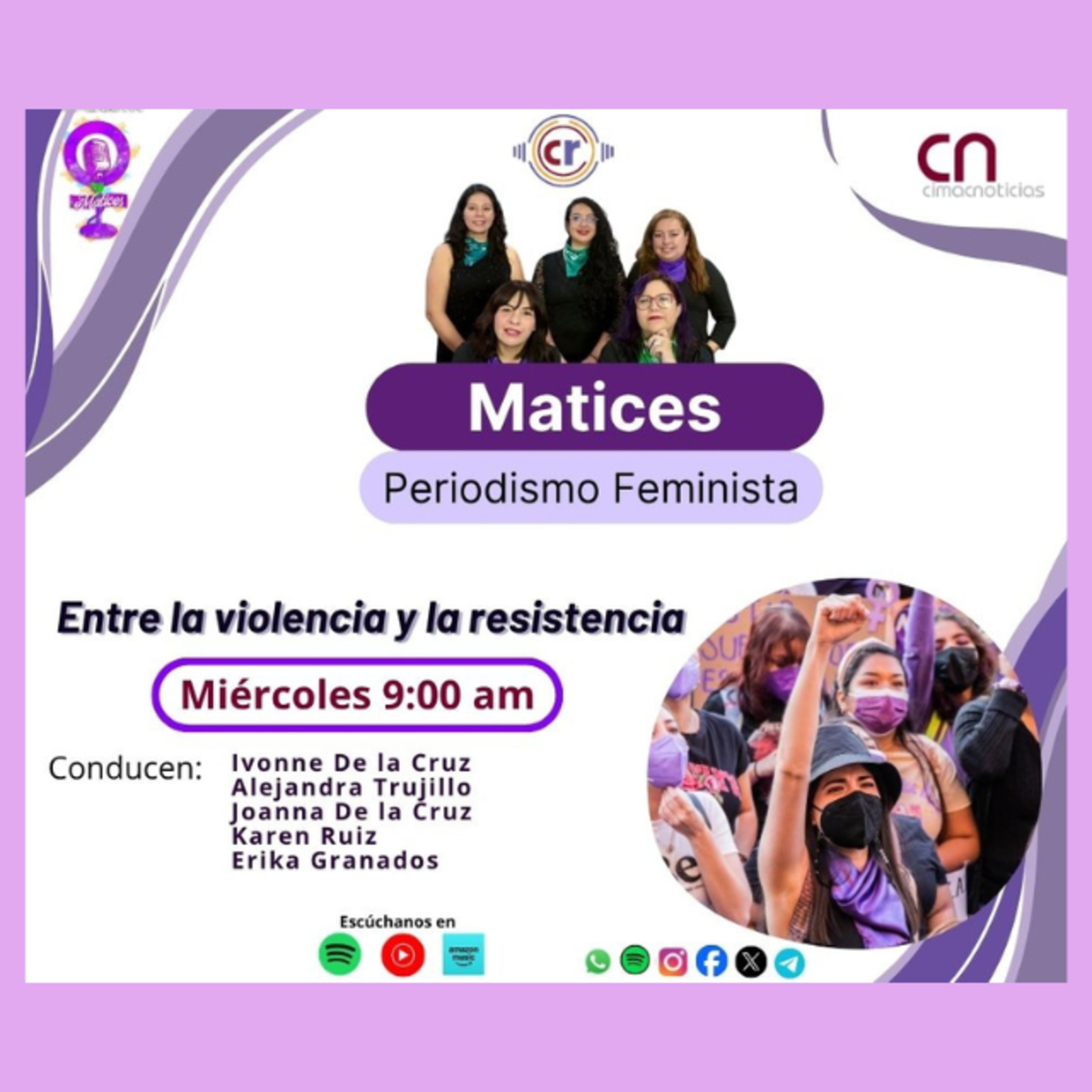Matices: Entre la violencia y la resistencia episode artwork