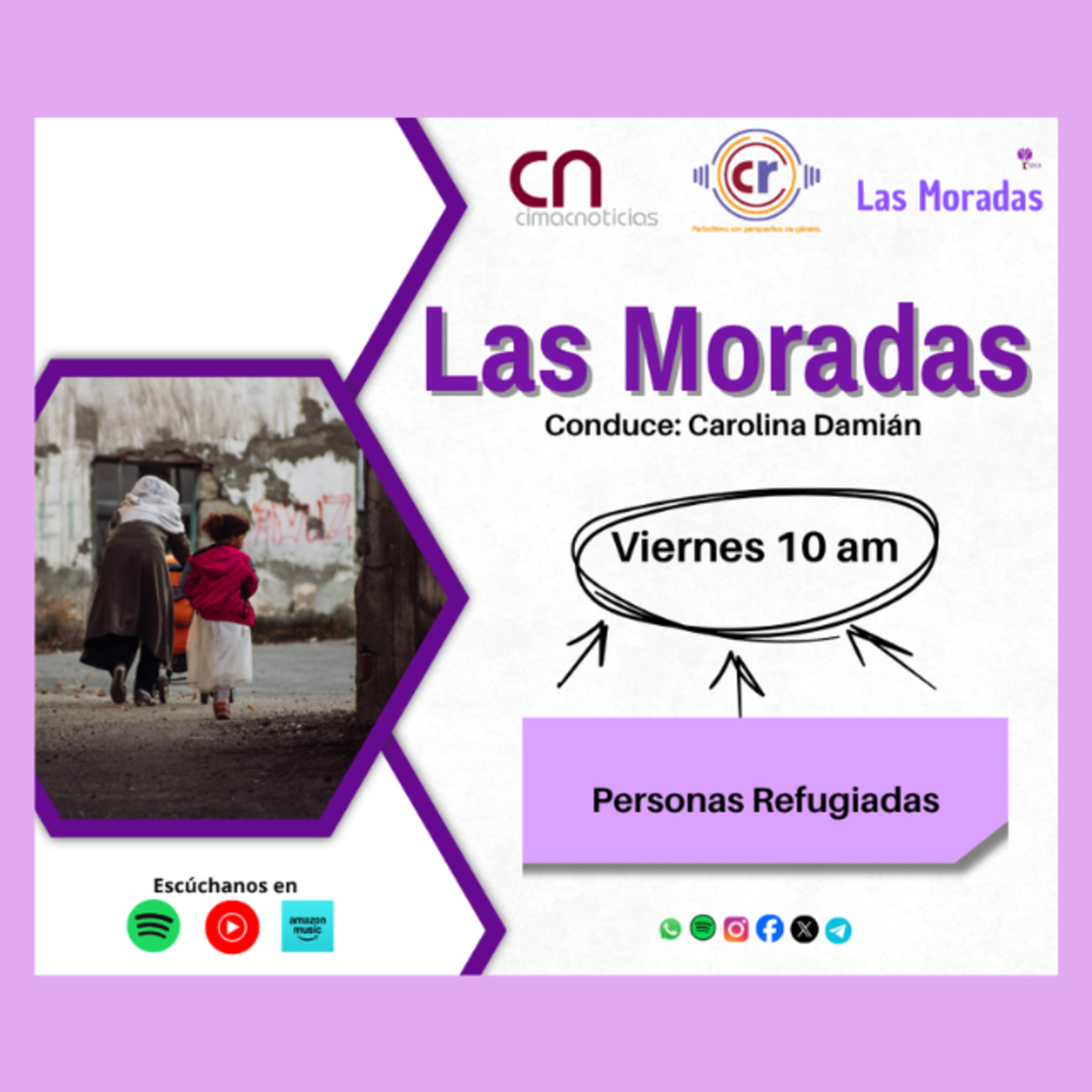 Las Moradas: Personas Refugiadas episode artwork