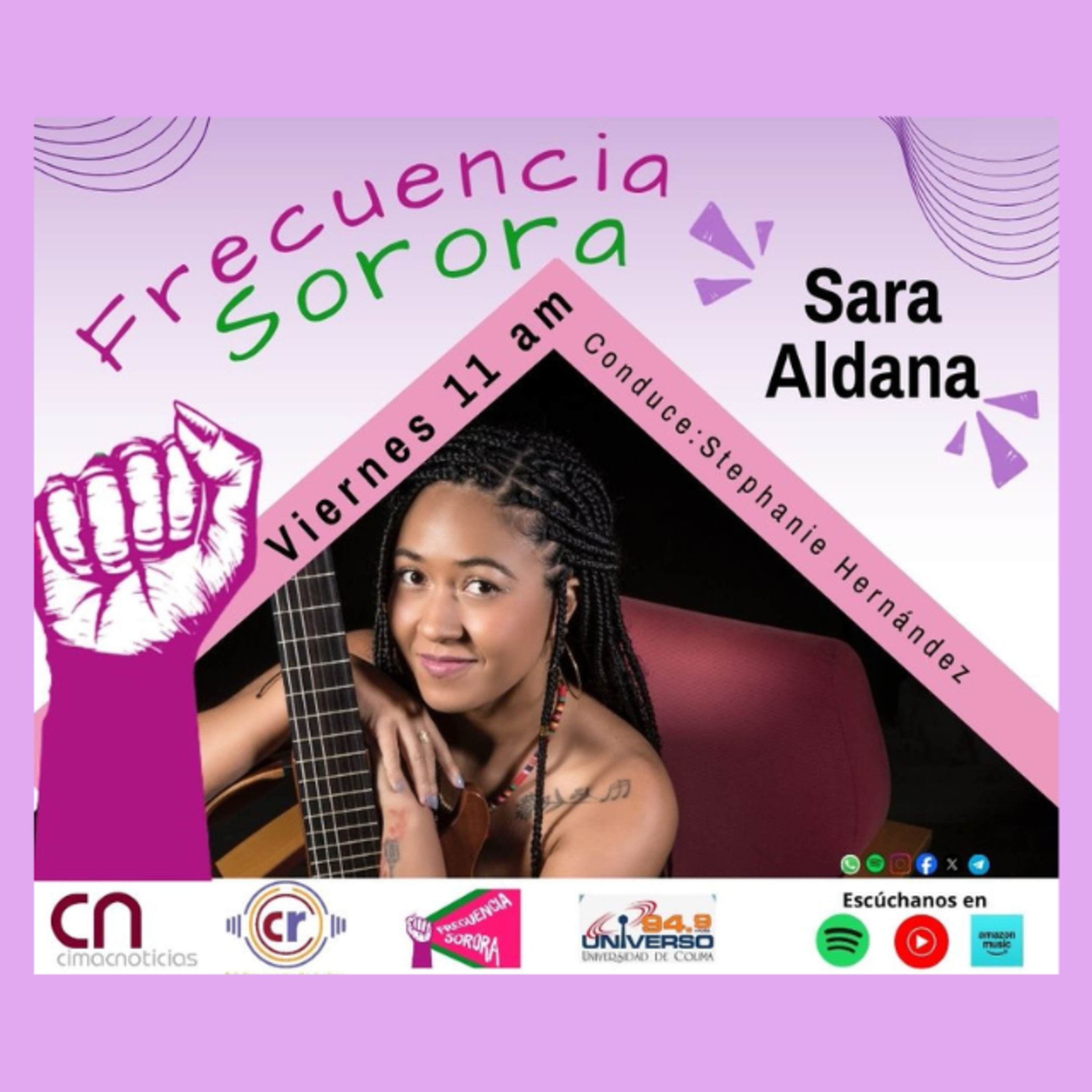 Frecuencia Sorora: Sara Aldana, cantante y compositora episode artwork