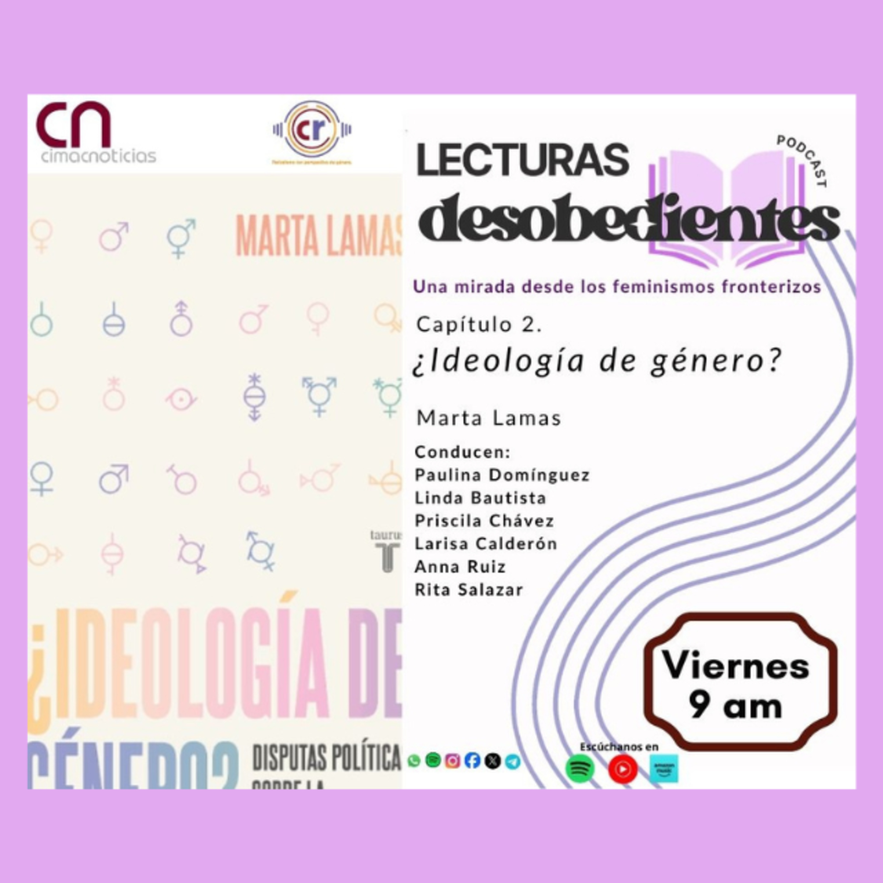 Lecturas desobedientes: capítulo 2 ¿Ideología de género? de Martha Lamas episode artwork