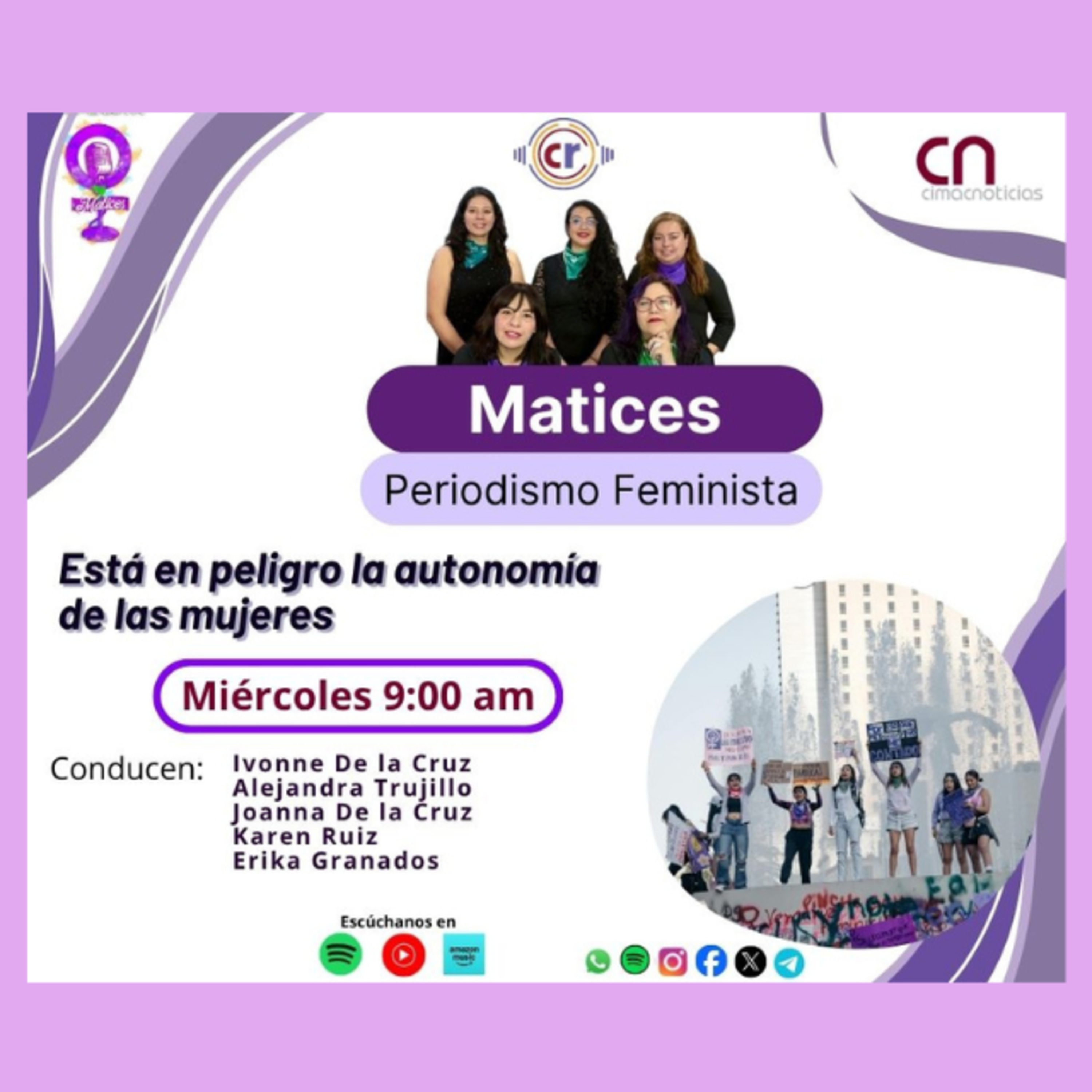 Matices: Está en peligro autonomía de las mujeres episode artwork