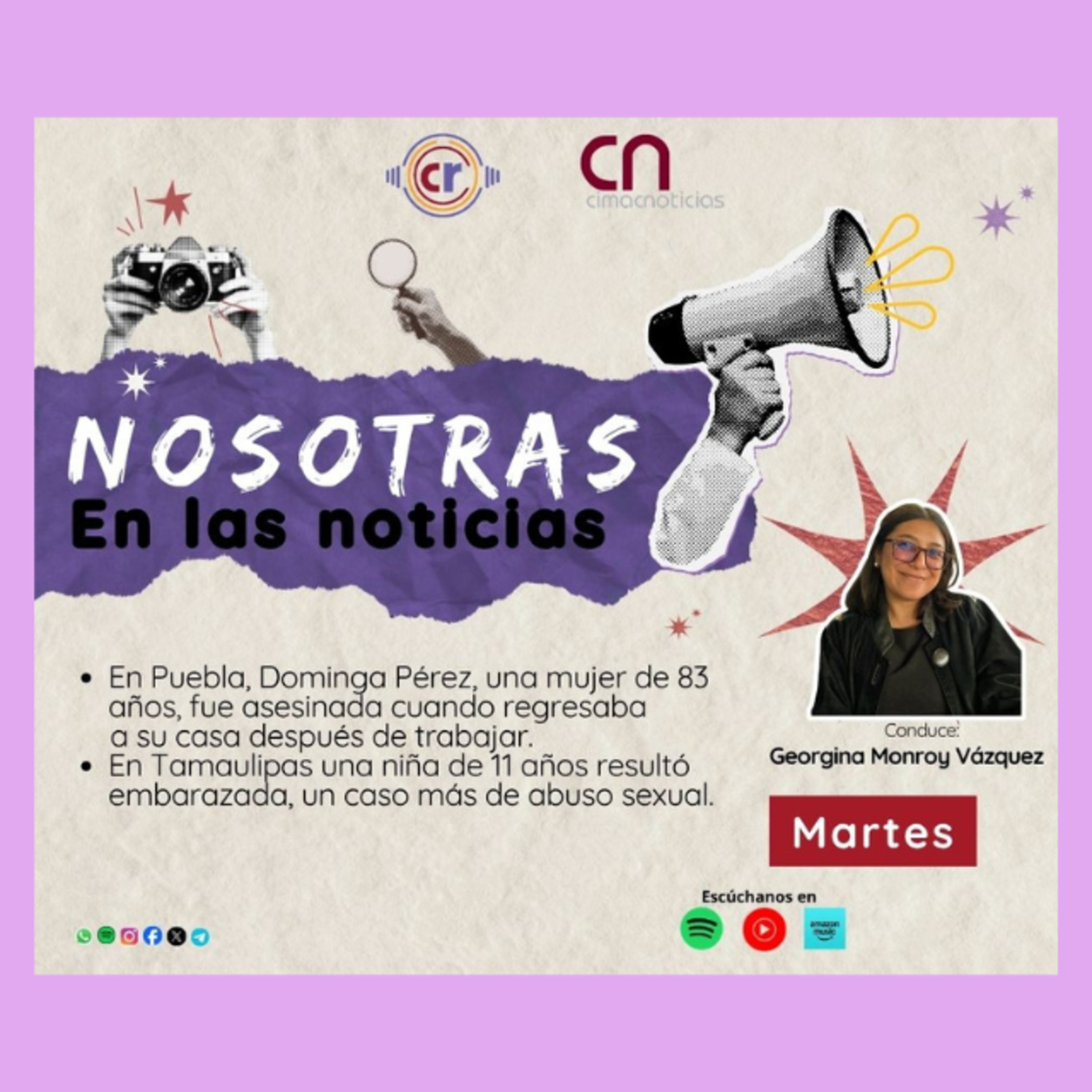 Nosotras en las noticias: Emisión 5 episode artwork