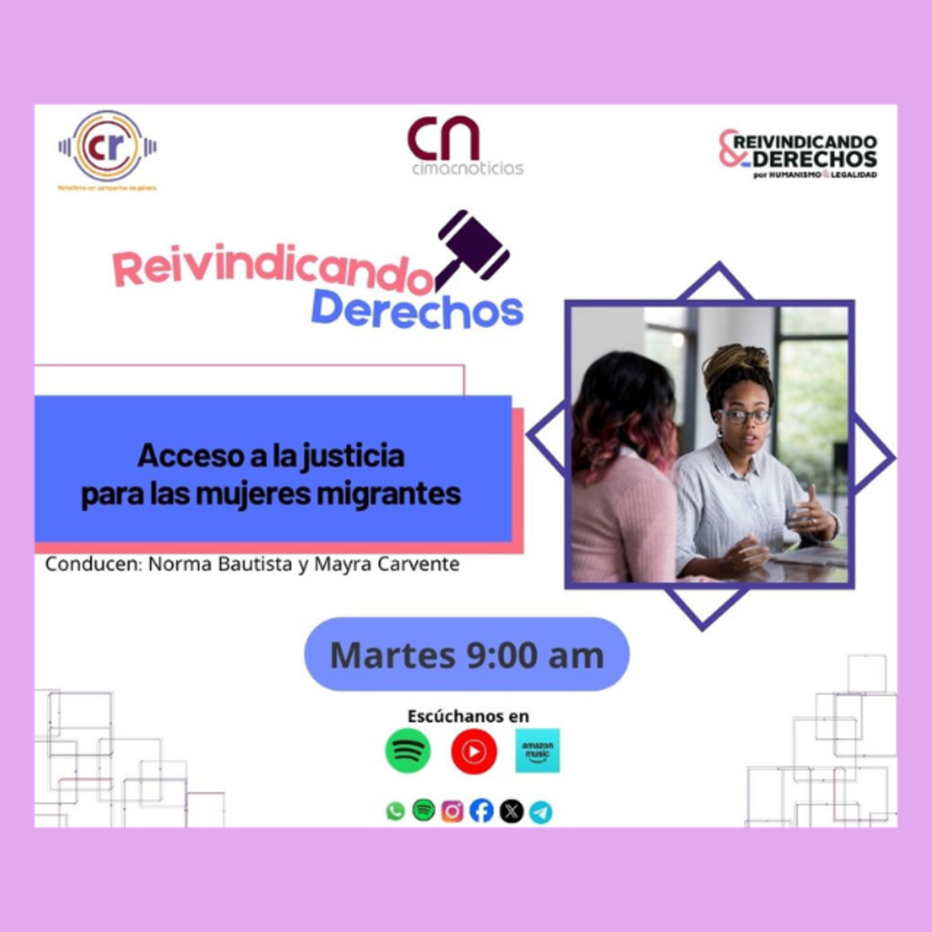 Reivindicando Derechos: Derechos de las mujeres migrantes en el juicio/investigación penal episode artwork