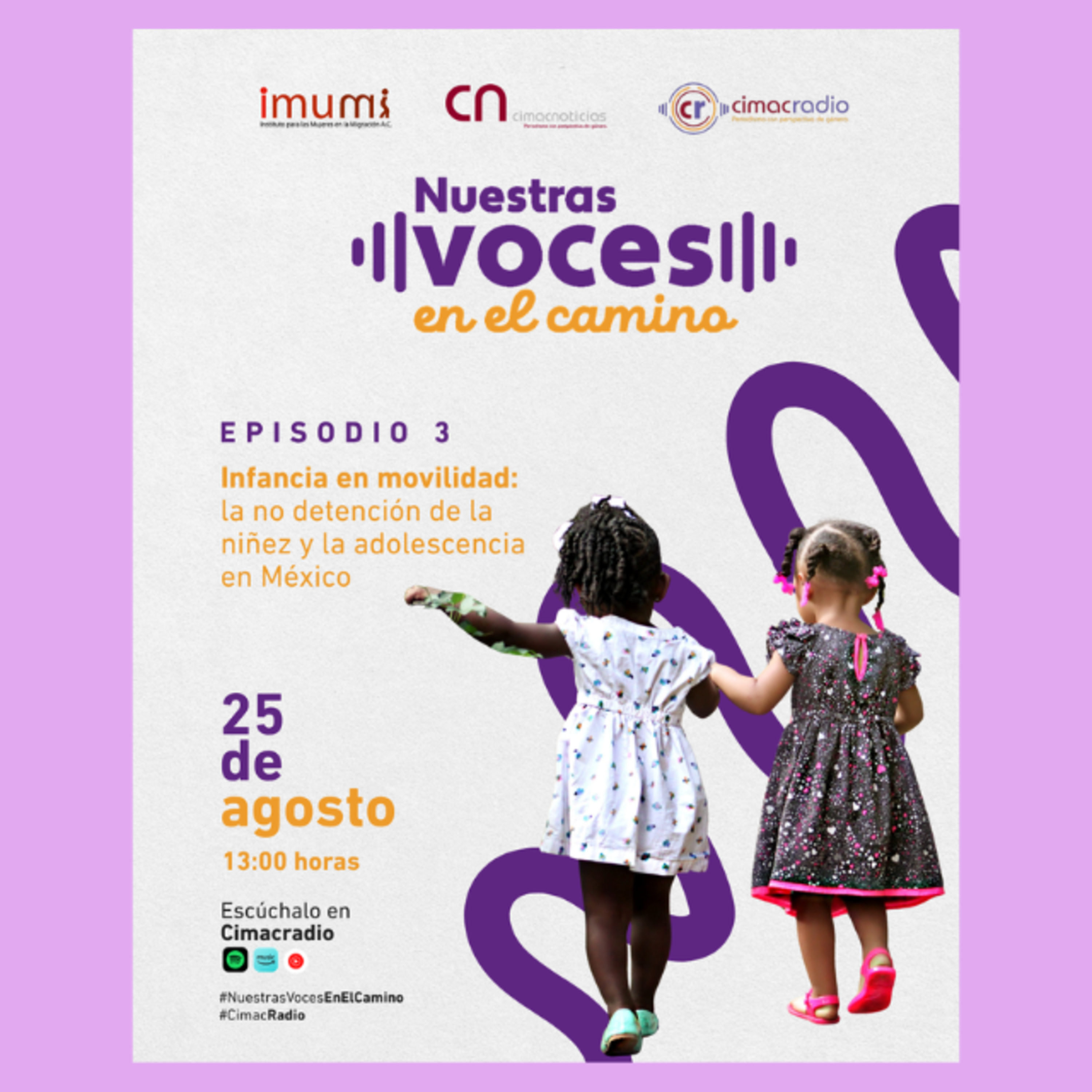 Nuestras Voces en el Camino: Infancia en movilidad, la no detención de la niñez y la adolescencia en México episode artwork