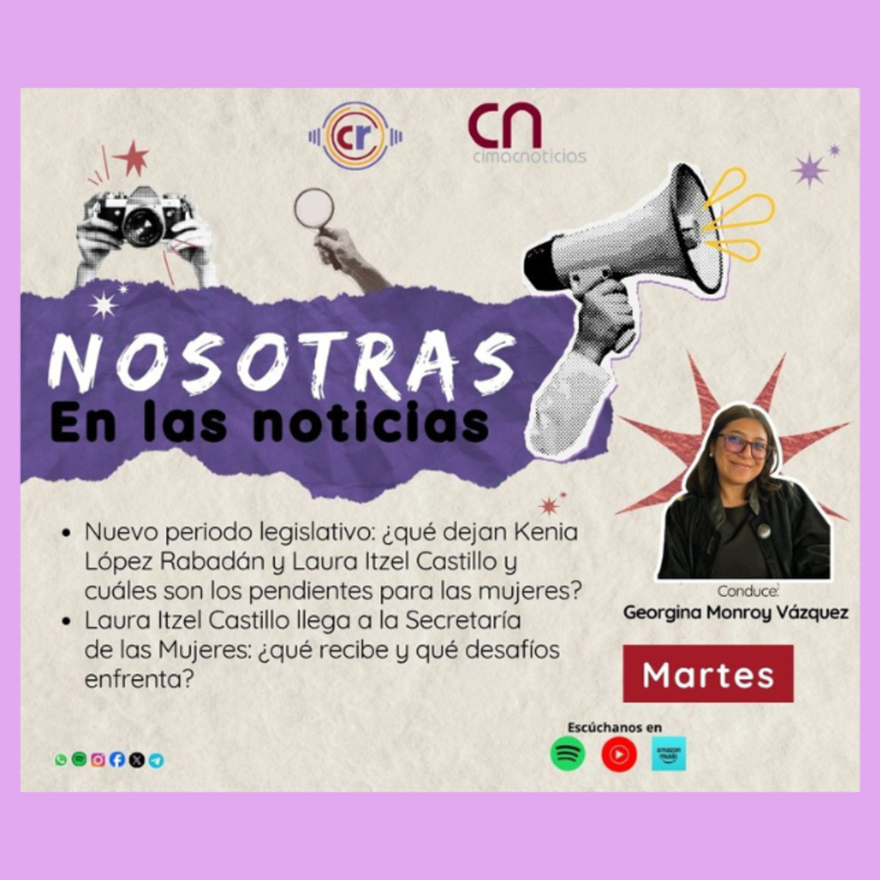Nosotras en las noticias: Emisión 6 episode artwork