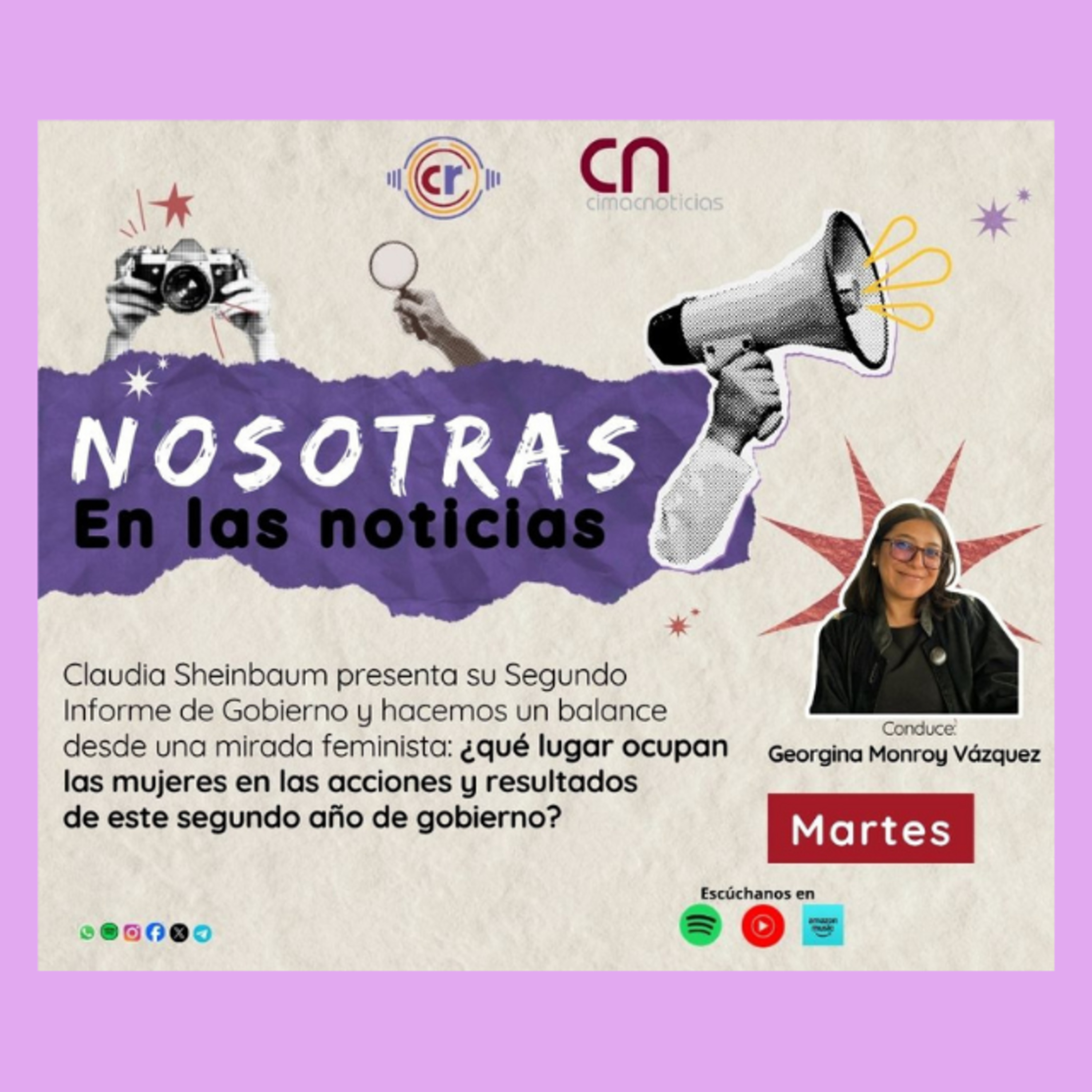 Nosotras en las noticias: Emisión 7 episode artwork