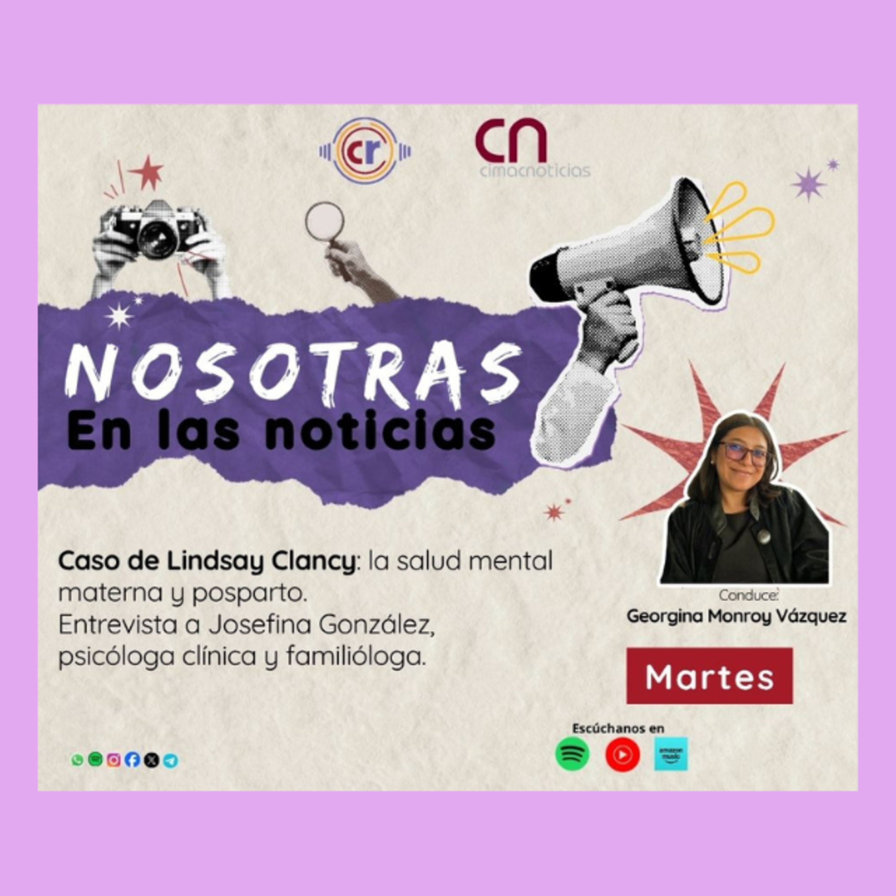 Nosotras en las noticias: Emisión 8 episode artwork