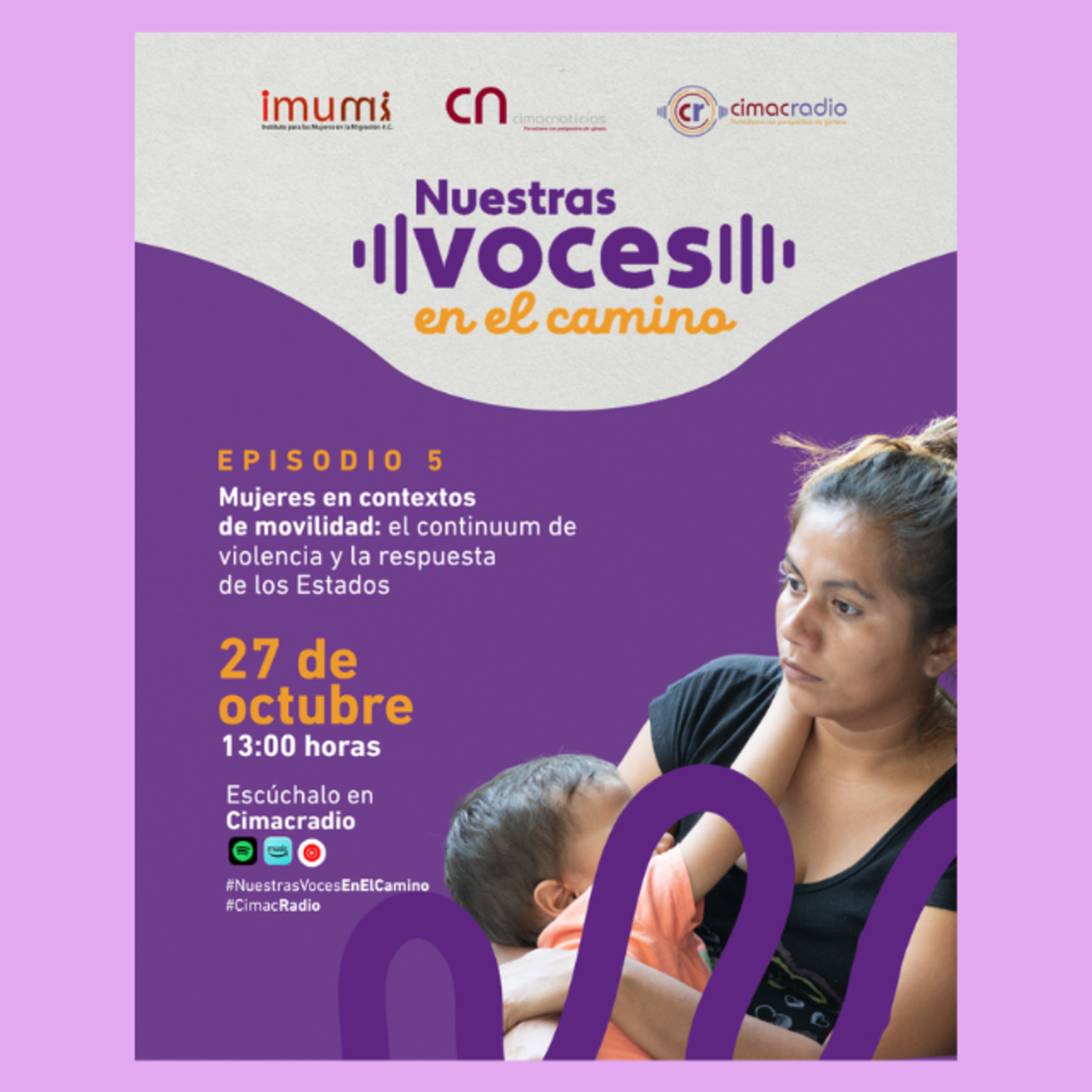 Portada de CIMAC Radio