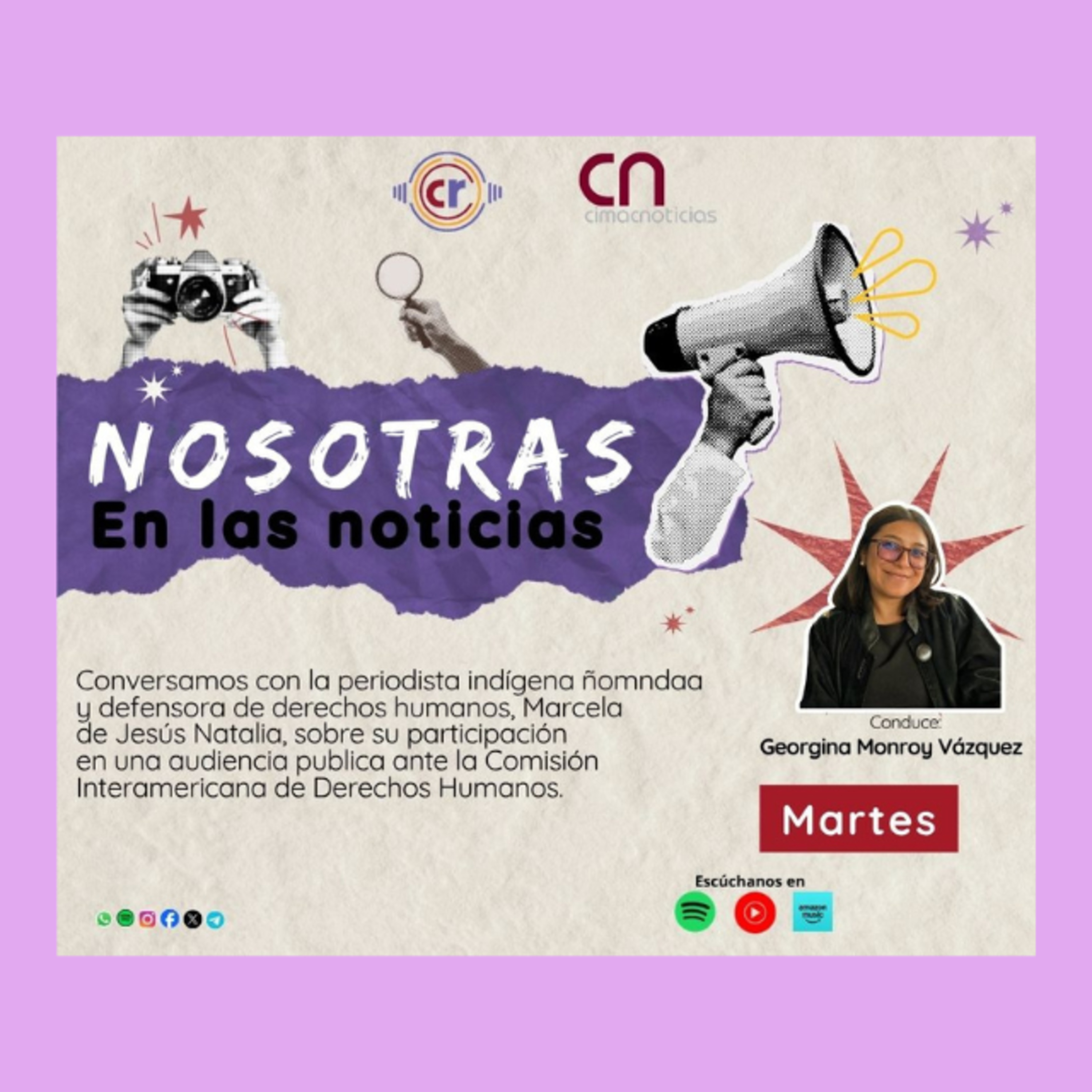 Portada de CIMAC Radio