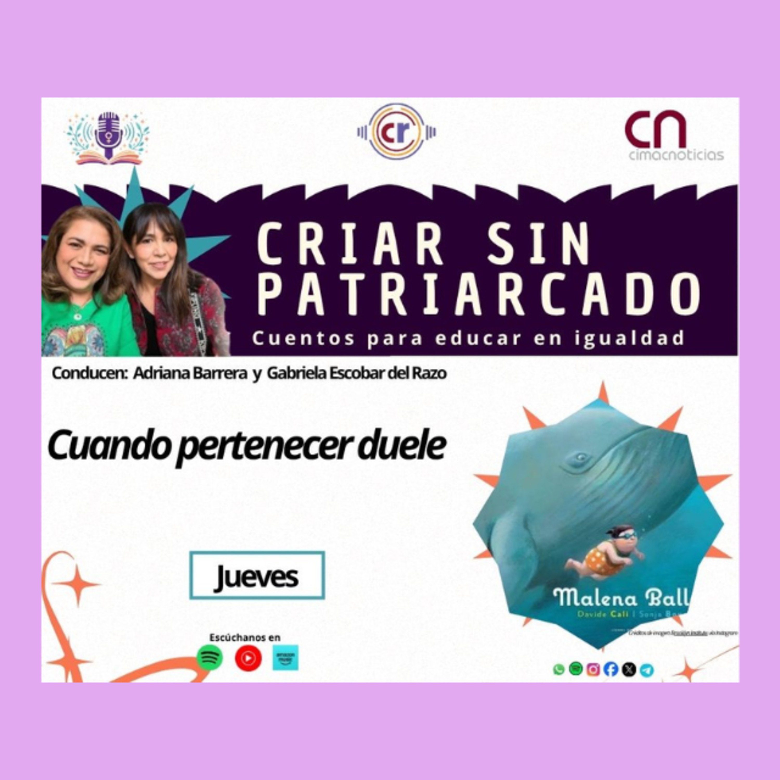 Portada de CIMAC Radio
