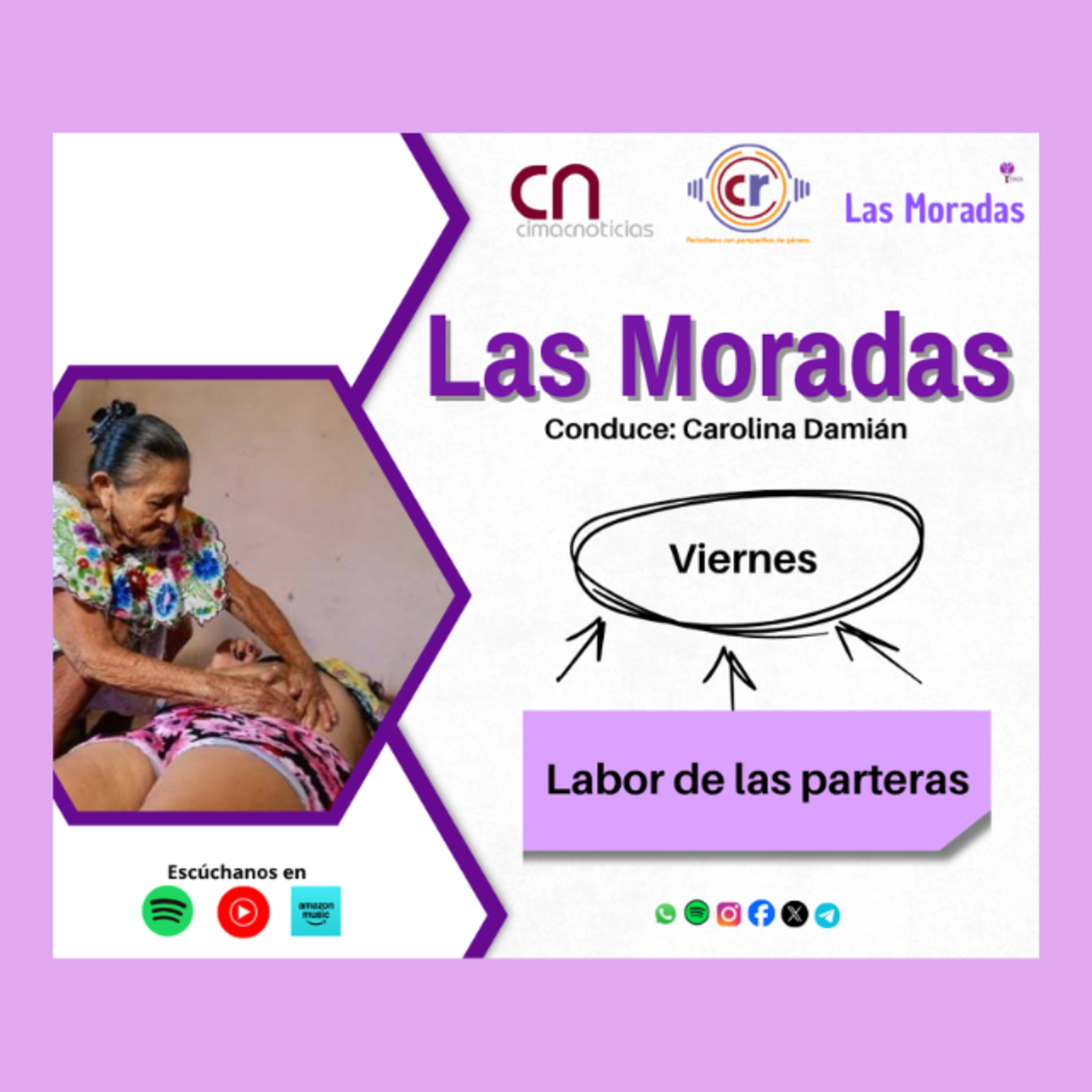 Portada de CIMAC Radio