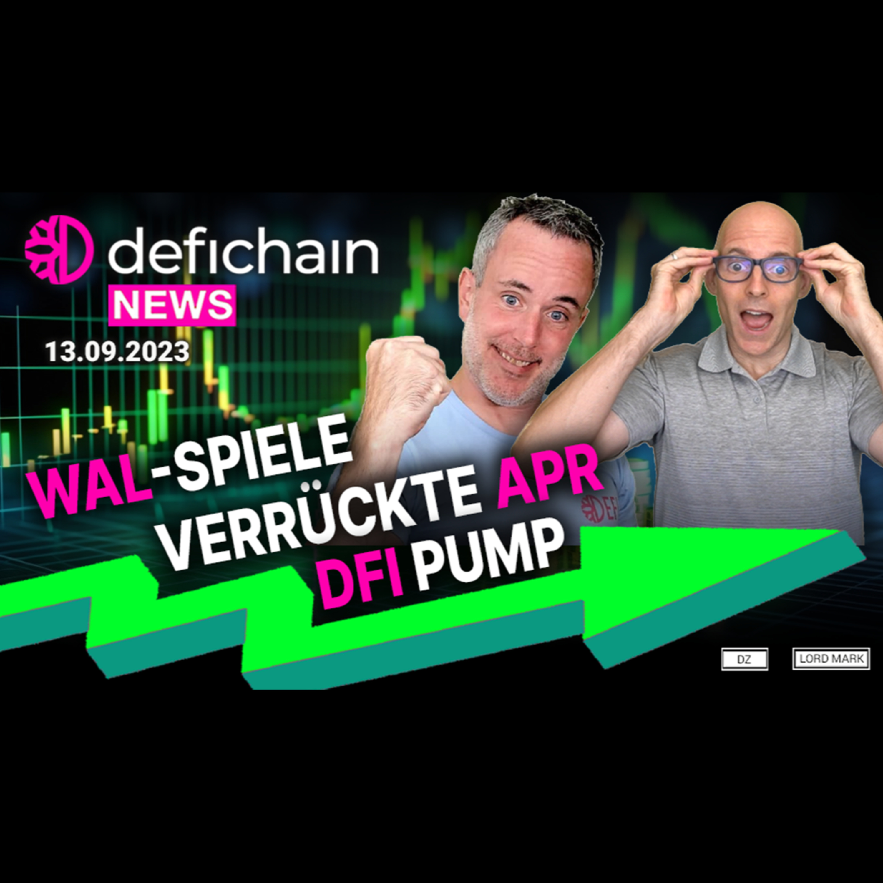 #162 Turbulence on DeFiChain: Crazy APR, whale playing, amazing DFI pump episode artwork