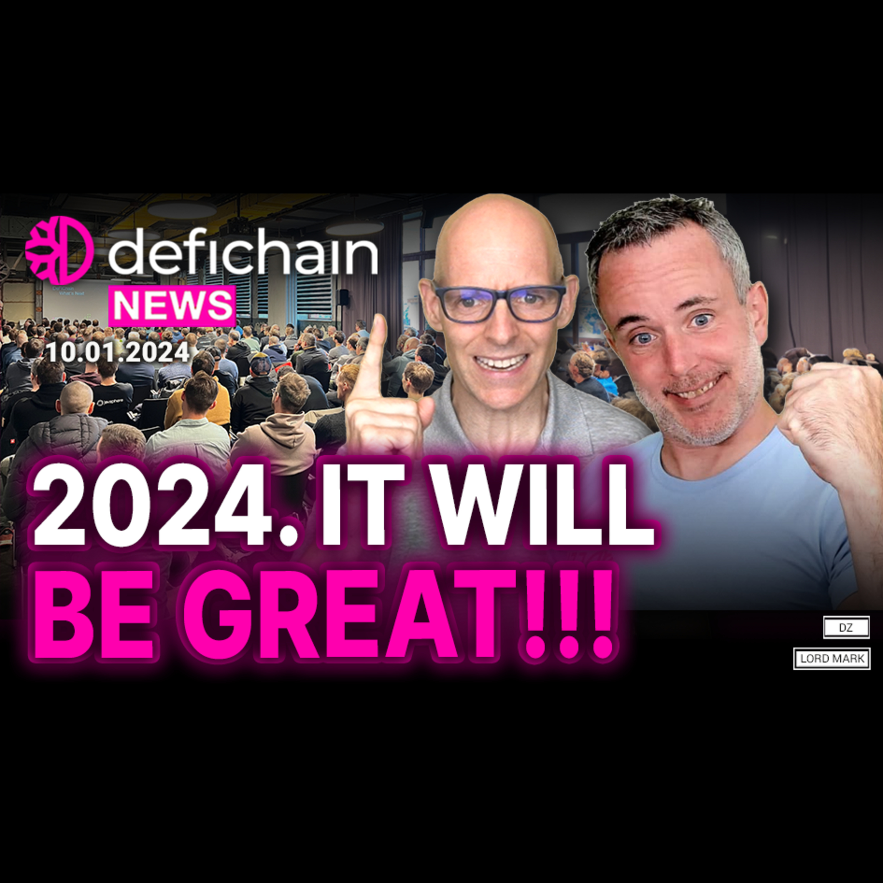 #182 2024 will be great - Let’s make DeFiChain great again episode artwork