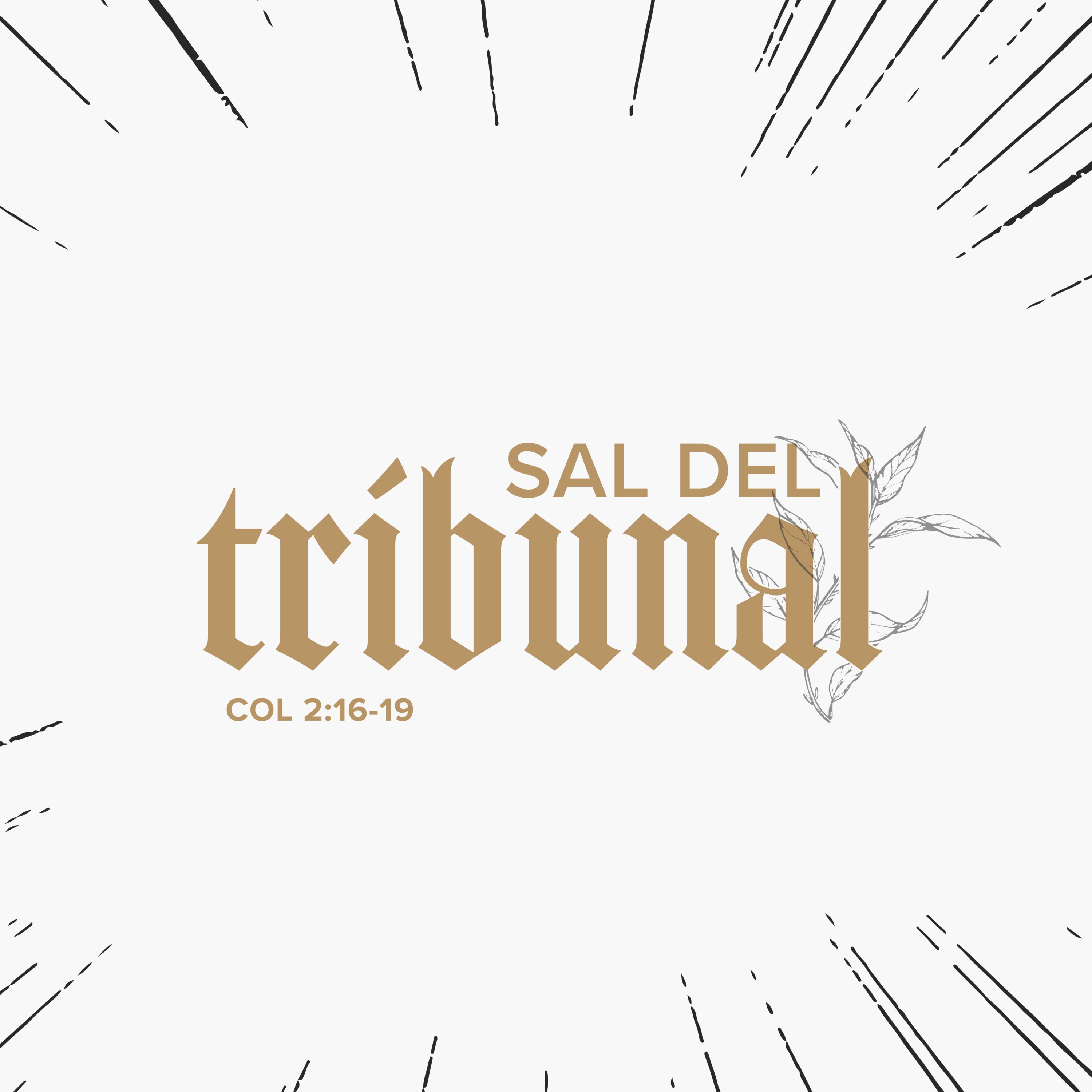 Sal del tribunal - Colosenses 2:16-19
