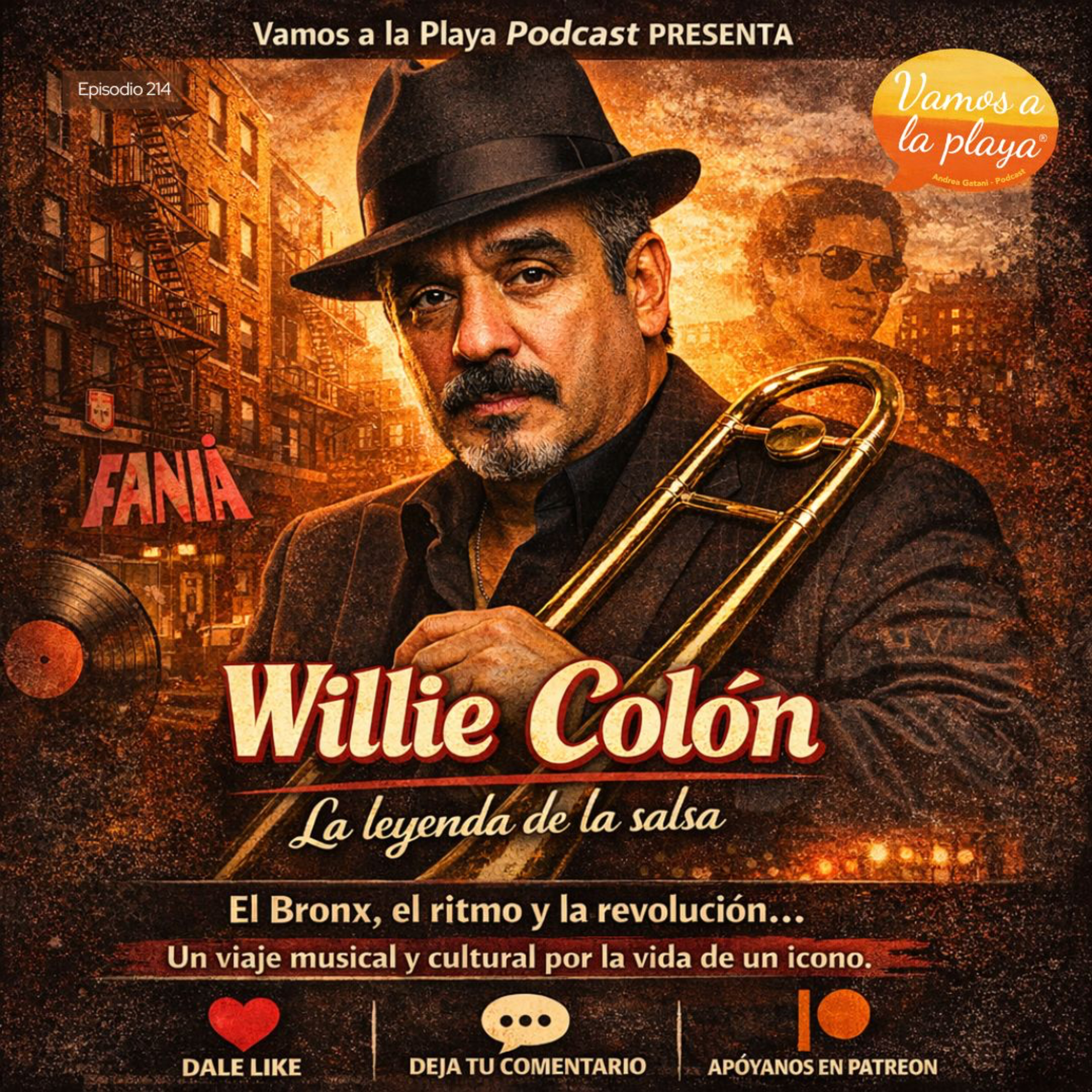 214.Willie Colón, la leyenda de la salsa episode artwork