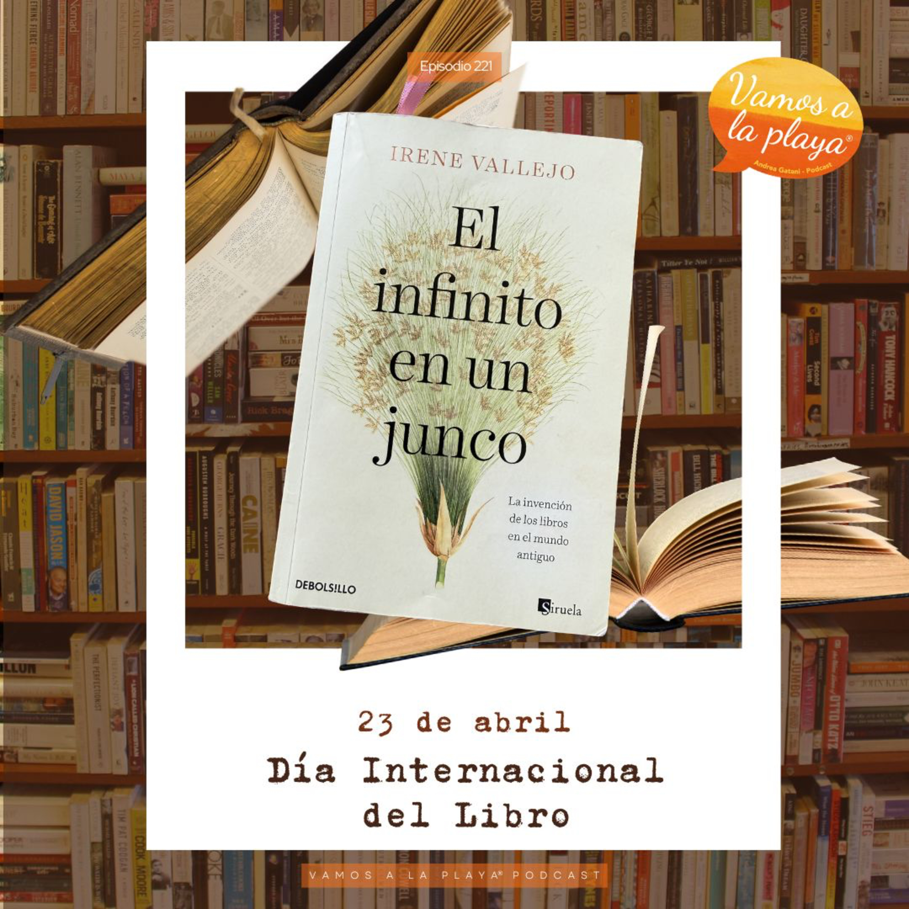 221. El Día del Libro con El infinito en un junco 🌱 episode artwork