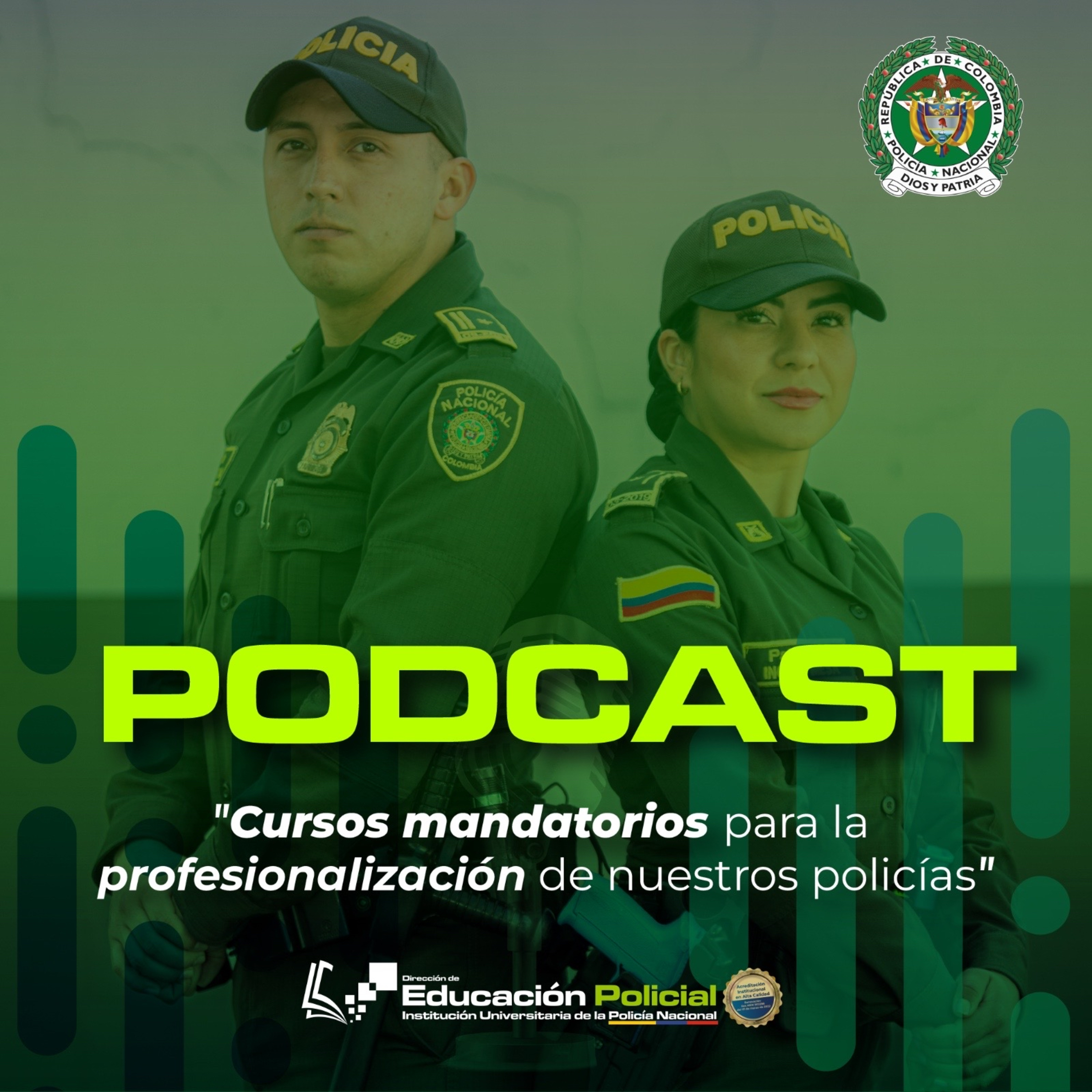 Cursos mandatorios para la profesionalización de nuestros policías.
