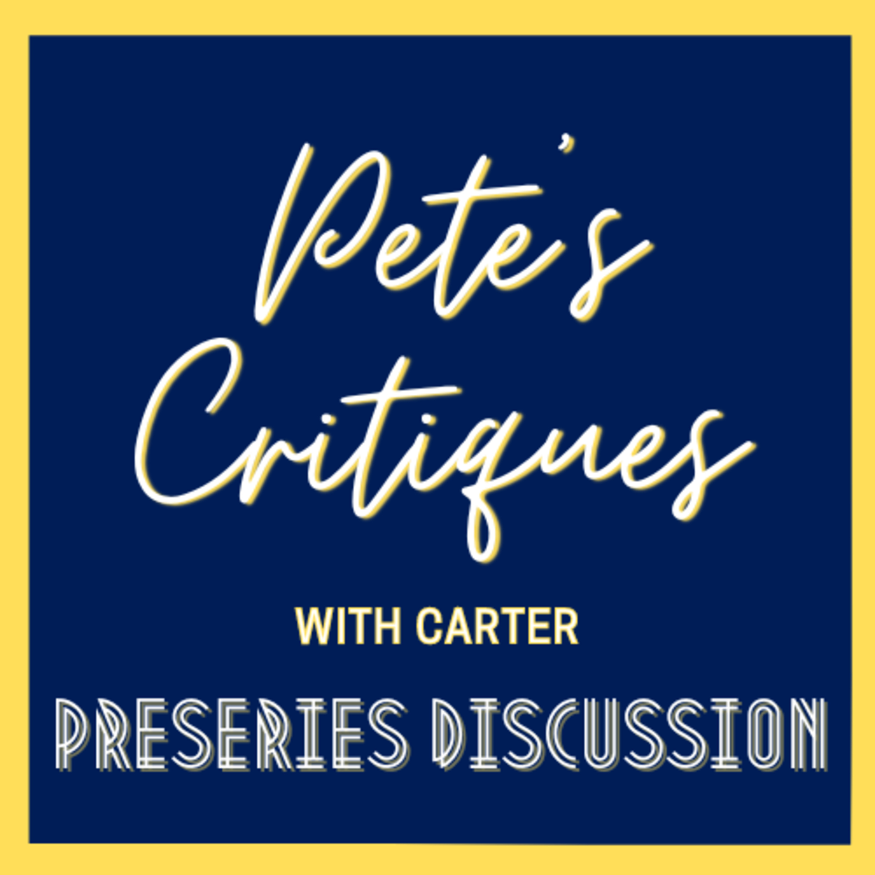 2024 Preseries Discussion Ft. Carter episode artwork