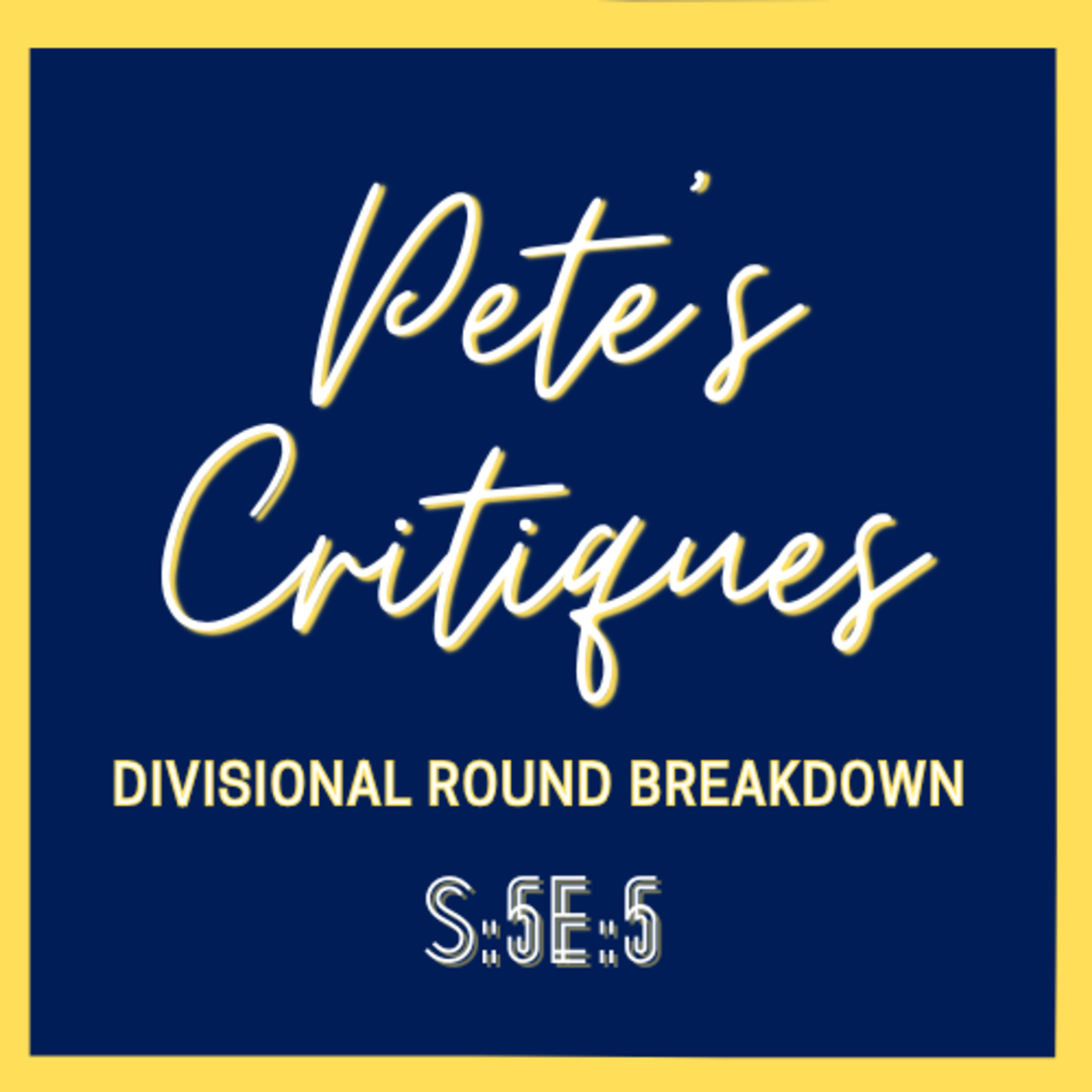 2026 Division Round Breakdown episode artwork