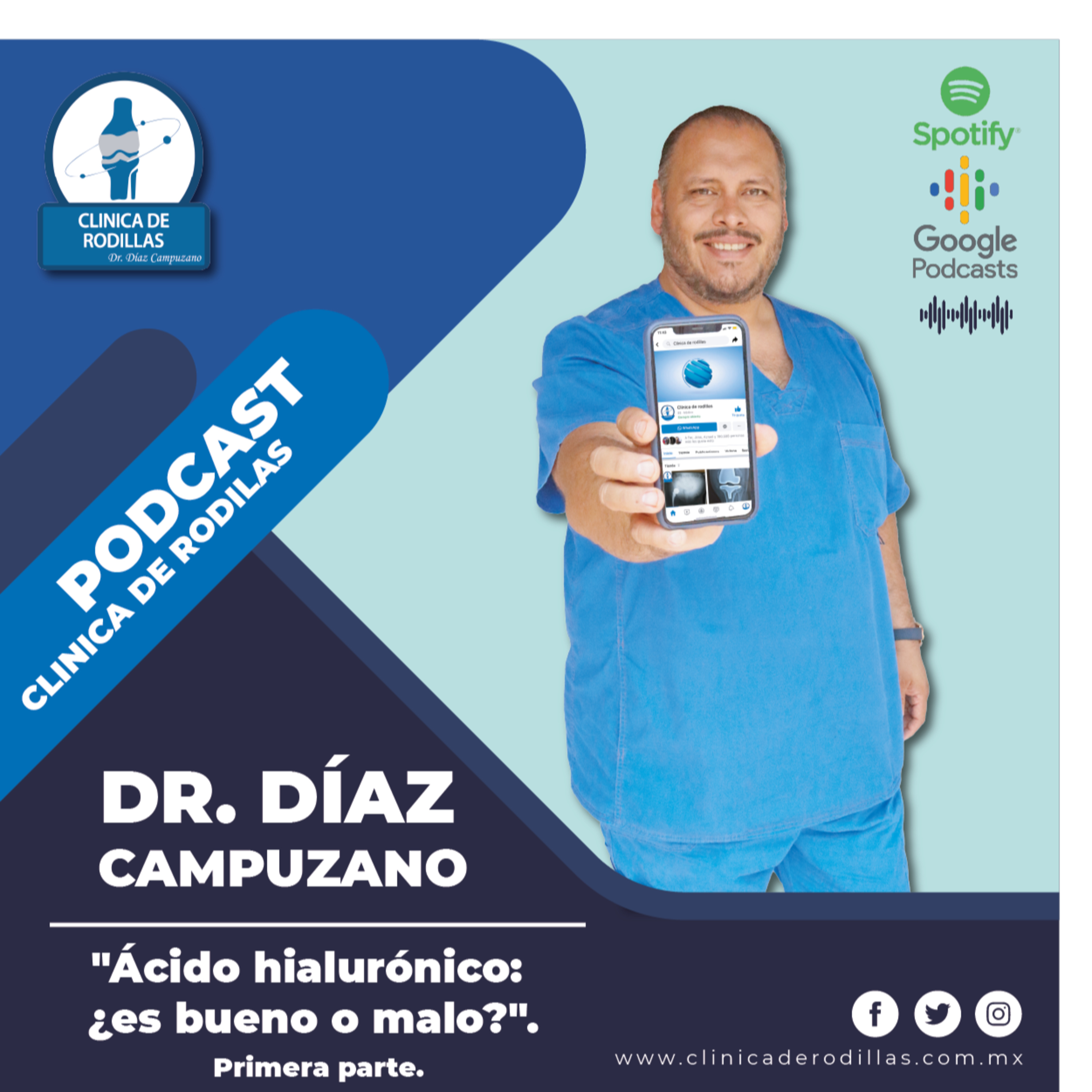 Clínica de rodillas del Dr. Díaz Campuzano