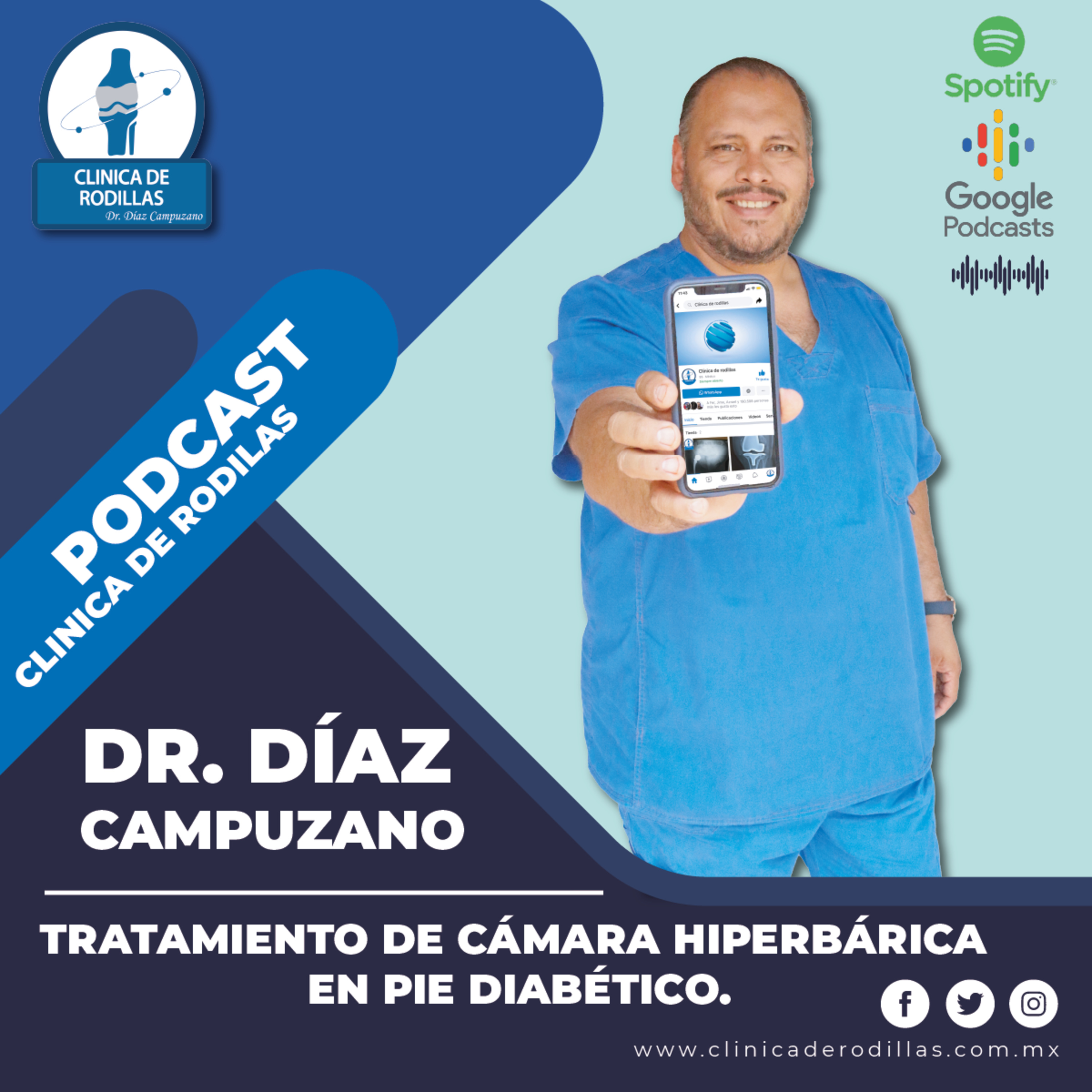 Clínica de rodillas del Dr. Díaz Campuzano