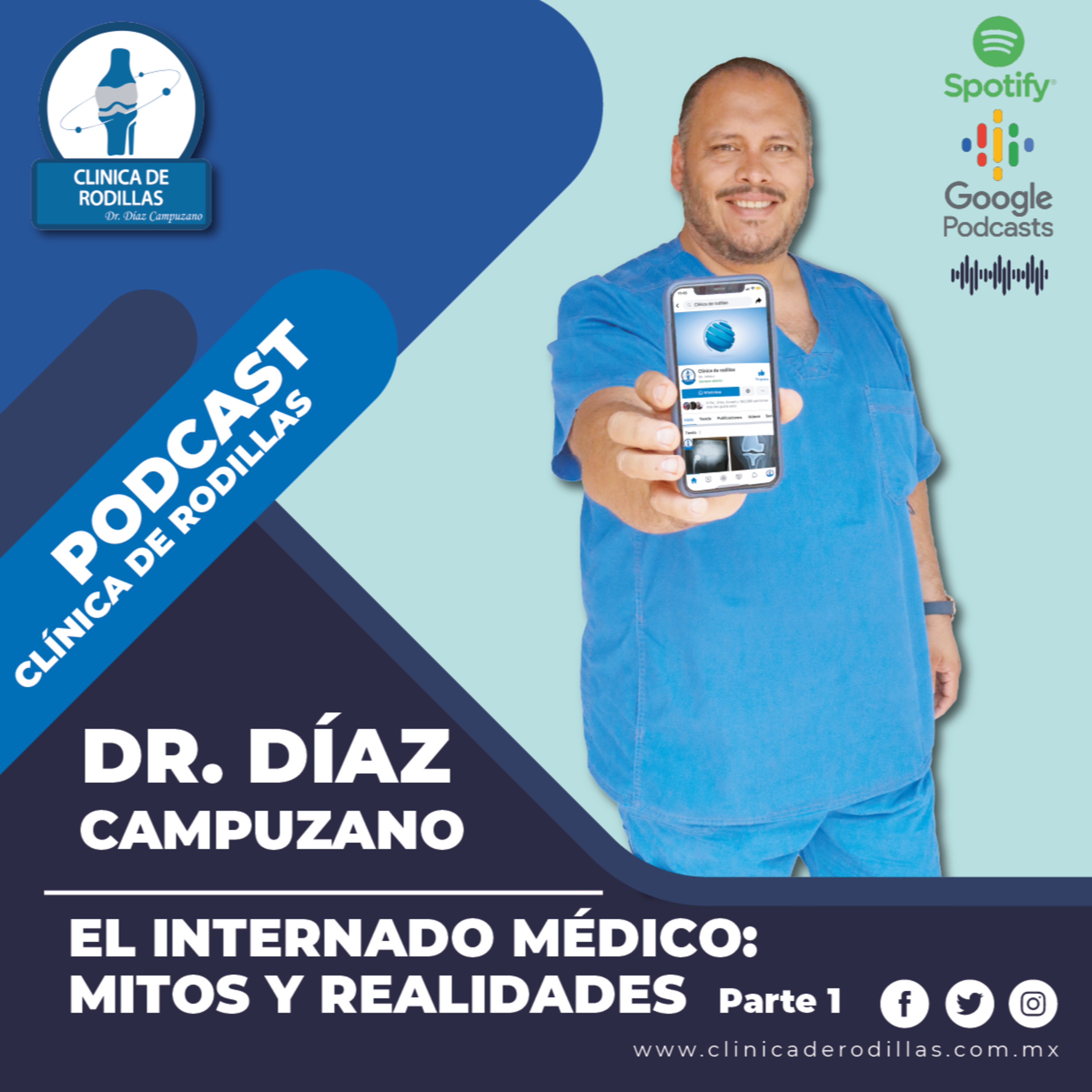 Clínica de rodillas del Dr. Díaz Campuzano