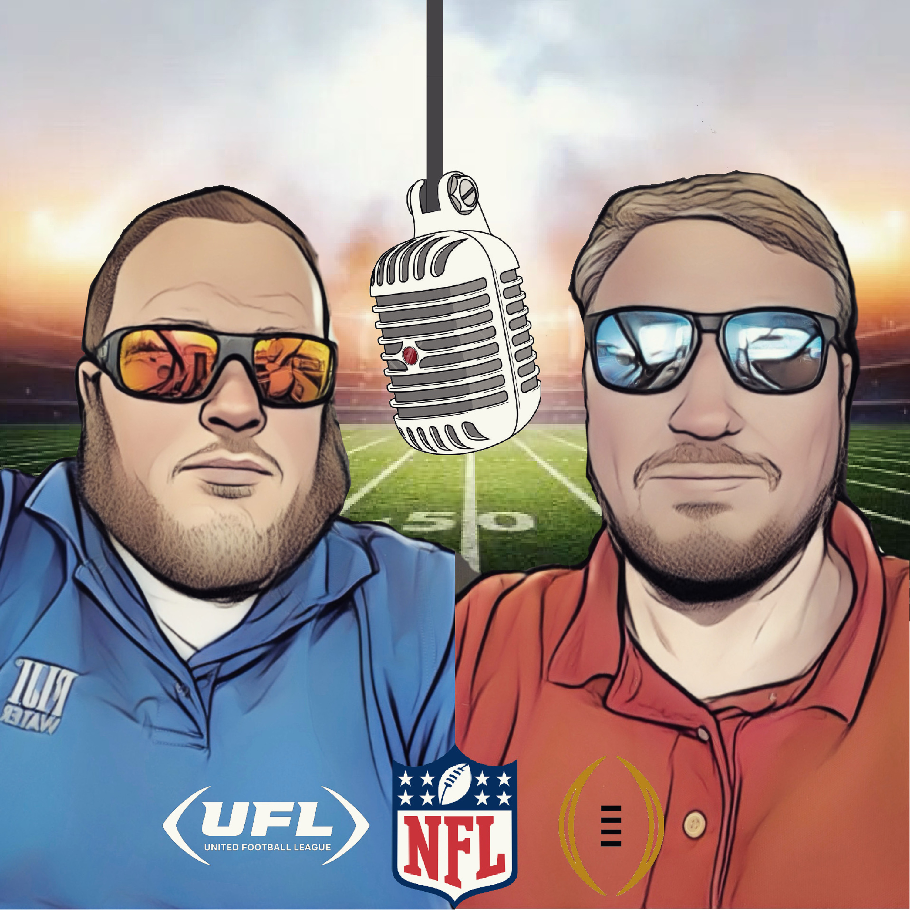 2024 College Football Playoff and NFL Regular Season Finale episode artwork