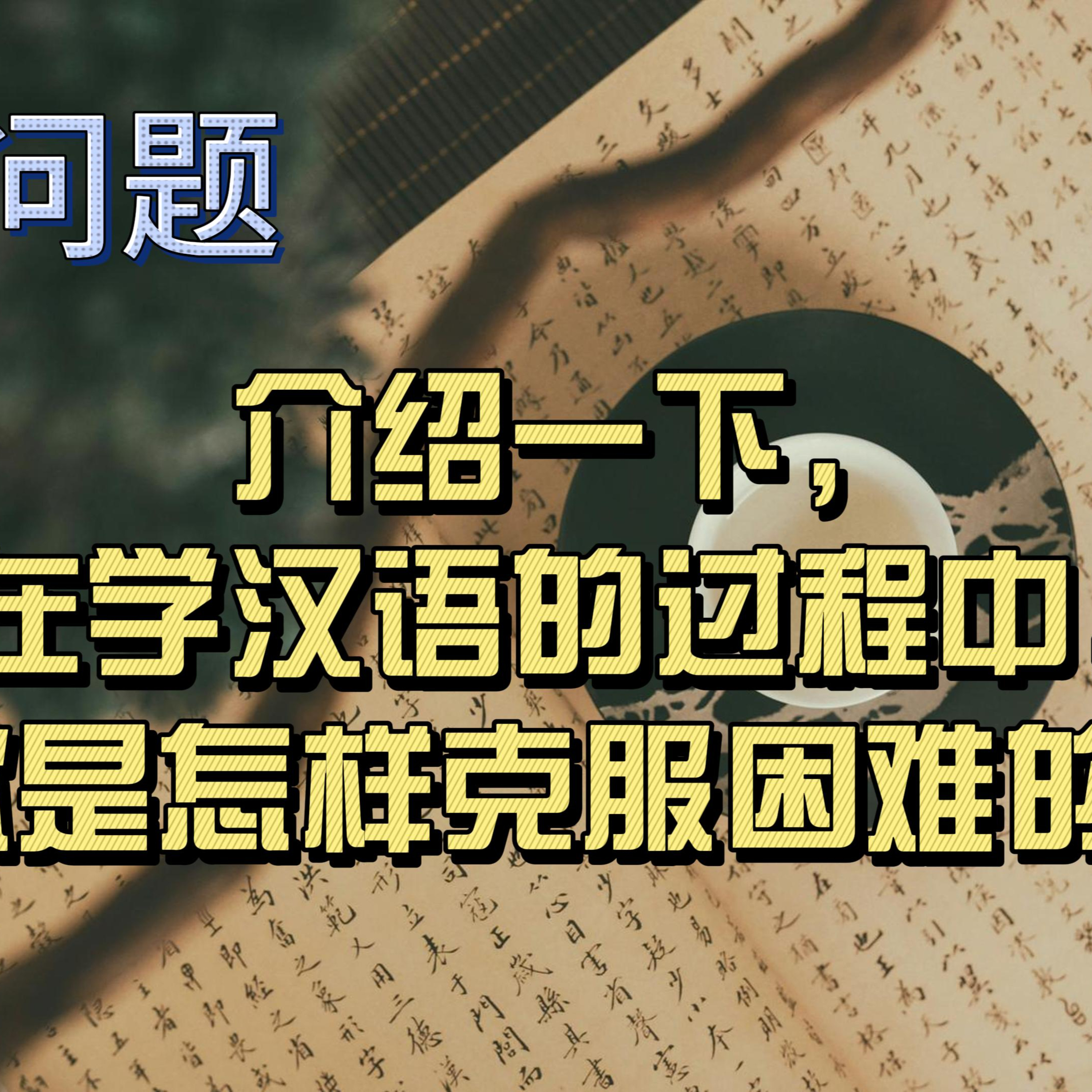 cover of episode Learn Chinese with Lu #84 介绍一下，在学汉语的过程中，你是怎样克服困难的？-来自外研社HSKK（高级）全真模拟试题