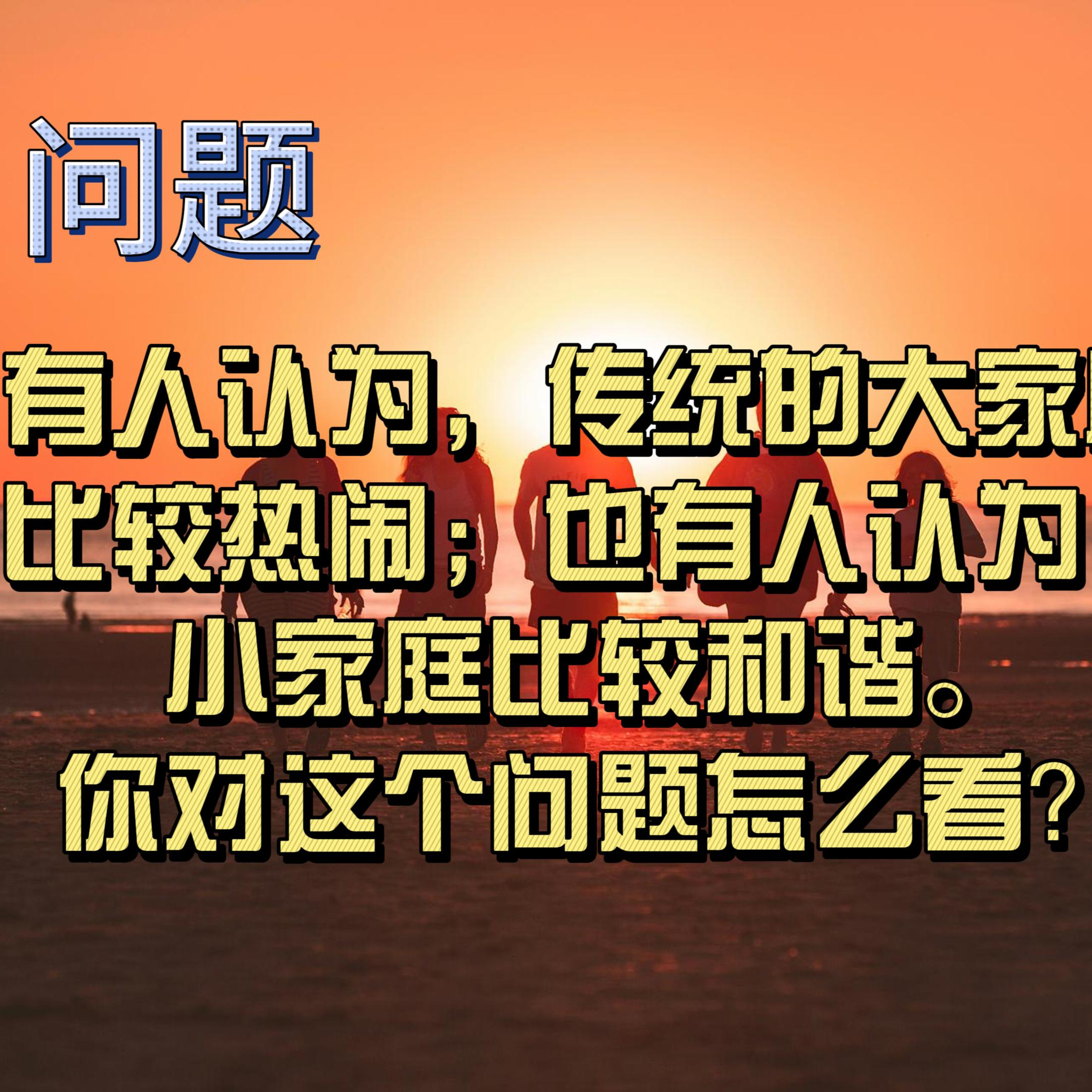 cover of episode Learn Chinese with Lu #107 有人认为，传统的大家庭比较热闹；也有人认为，小家庭比较和谐。你对这个问题怎么看？--来自外研社HSKK（高级）全真模拟试题