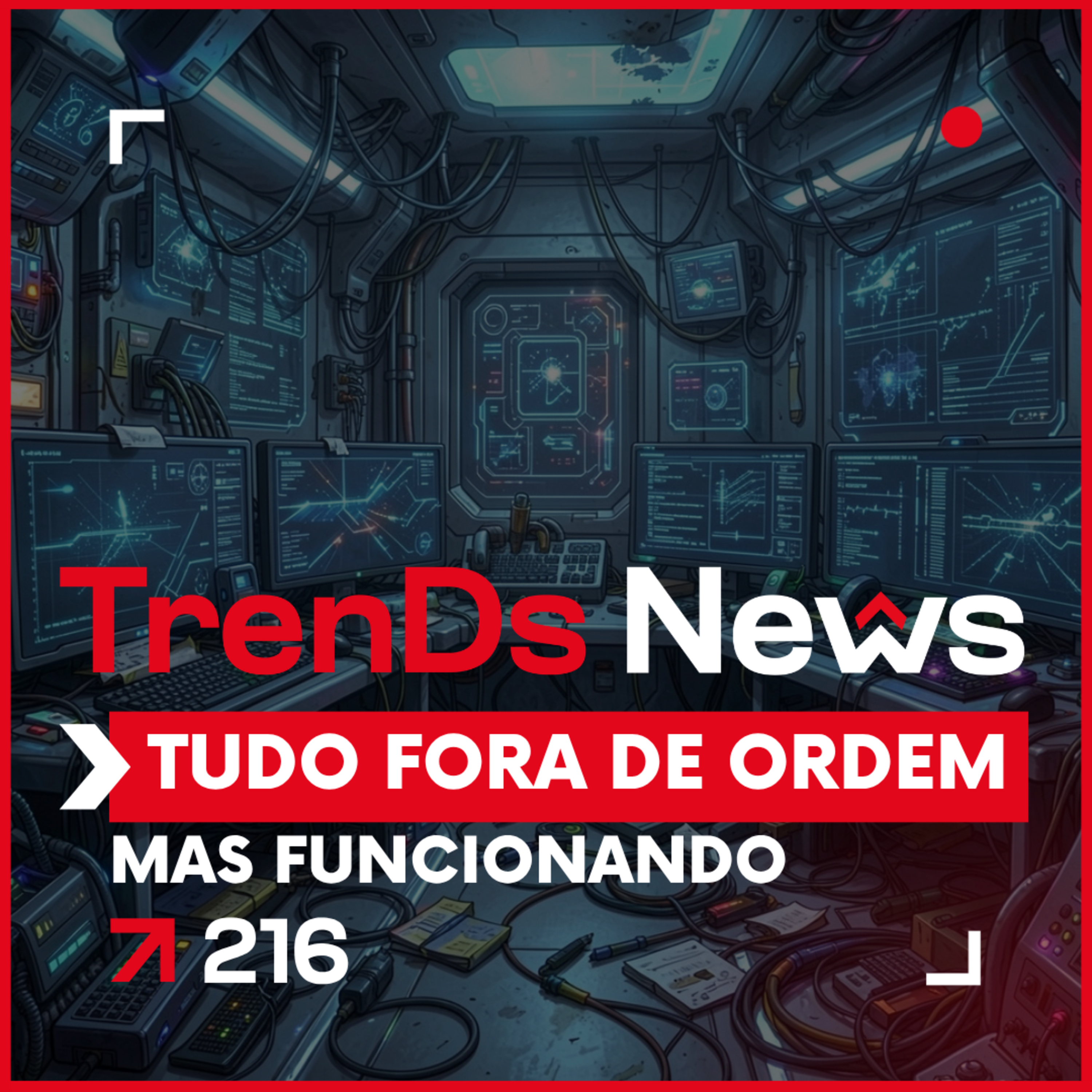 🔥 TrenDs News #216 🚀 Tudo Fora de Ordem… Mas Funcionando episode artwork