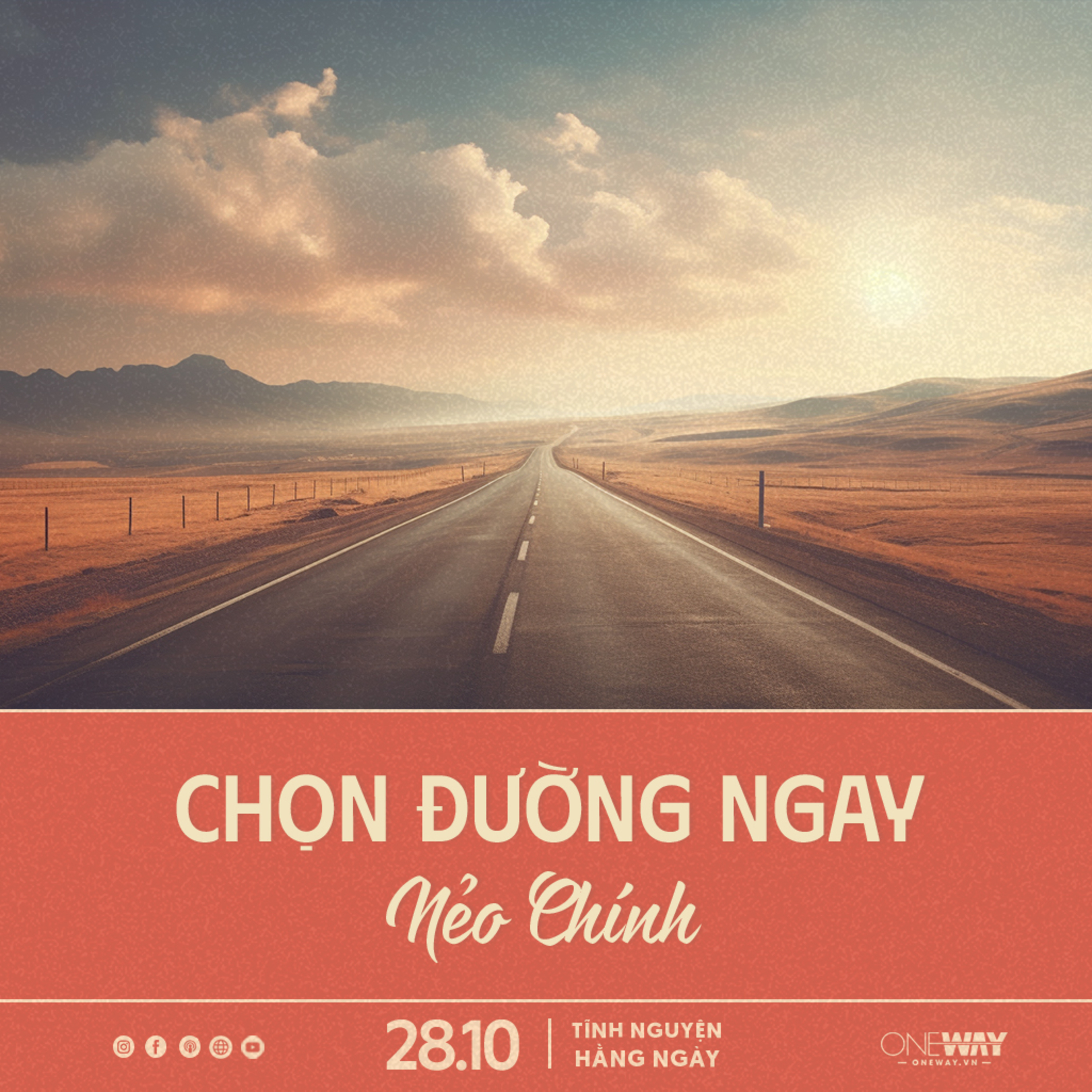CHỌN ĐƯỜNG NGAY NẺO CHÍNH | Tĩnh Nguyện Hằng Ngày 28/10/2023 episode artwork