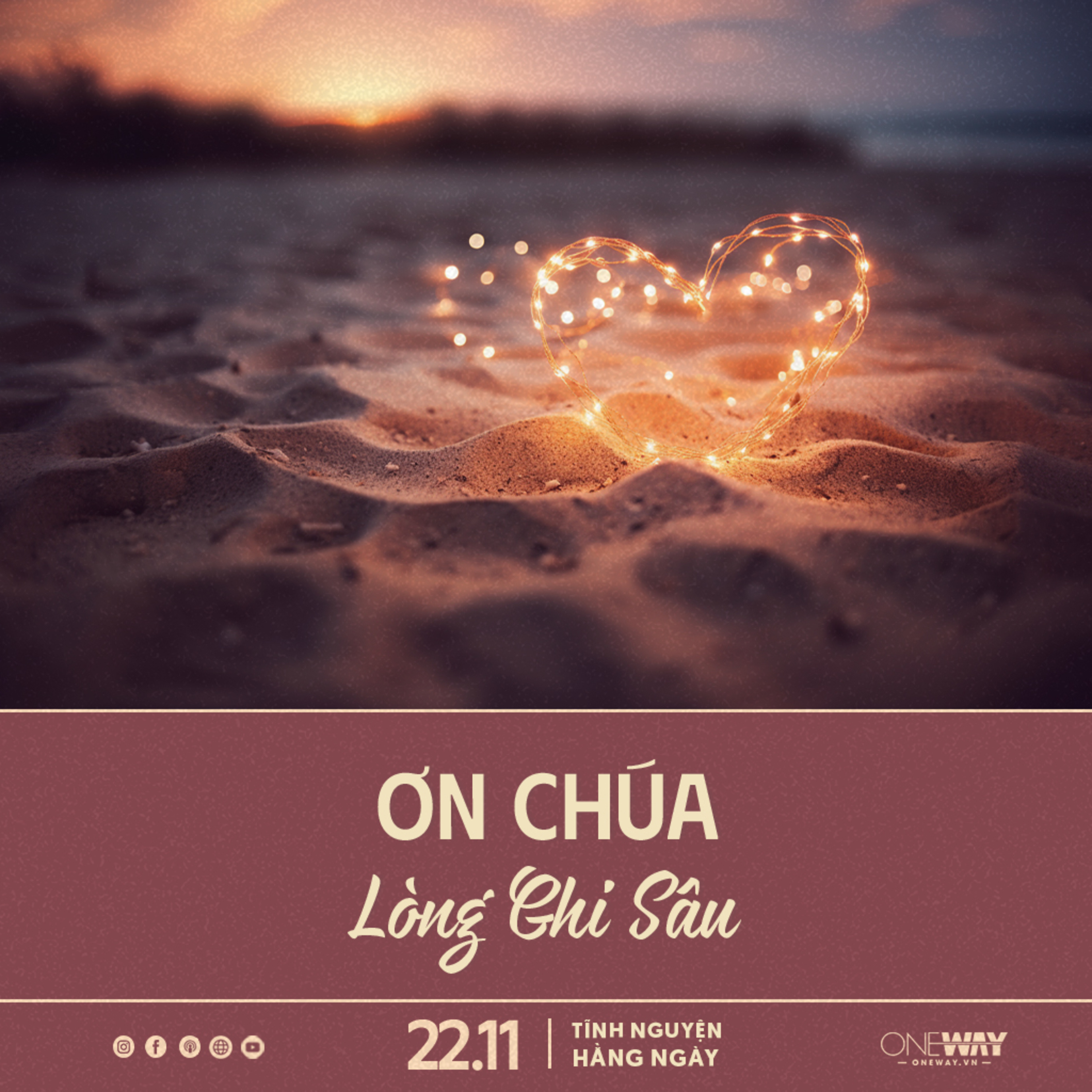 ƠN CHÚA LÒNG GHI SÂU | Tĩnh Nguyện Hằng Ngày 22/11/2023 episode artwork