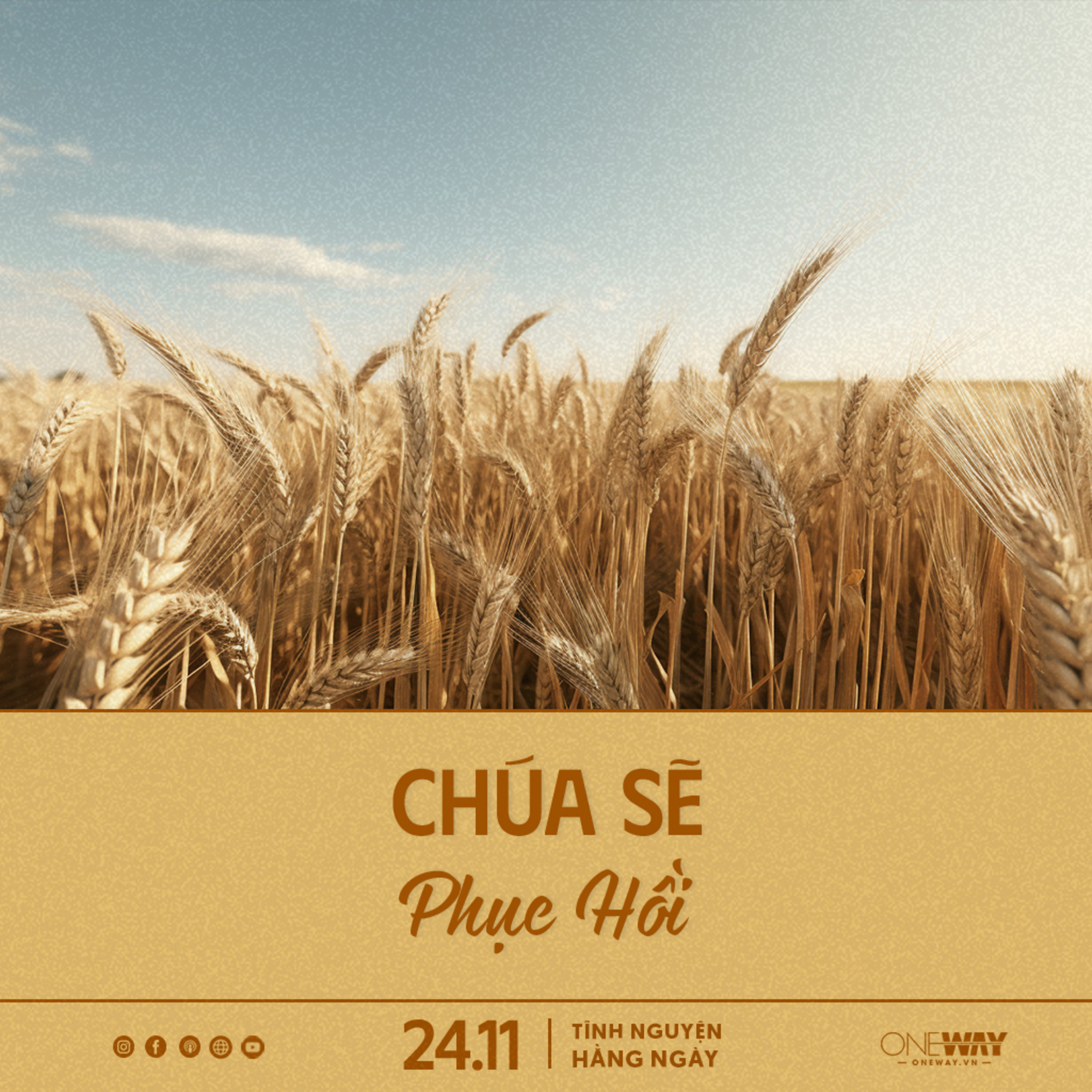 CHÚA SẼ PHỤC HỒI | Tĩnh Nguyện Hằng Ngày 24/11/2023 episode artwork