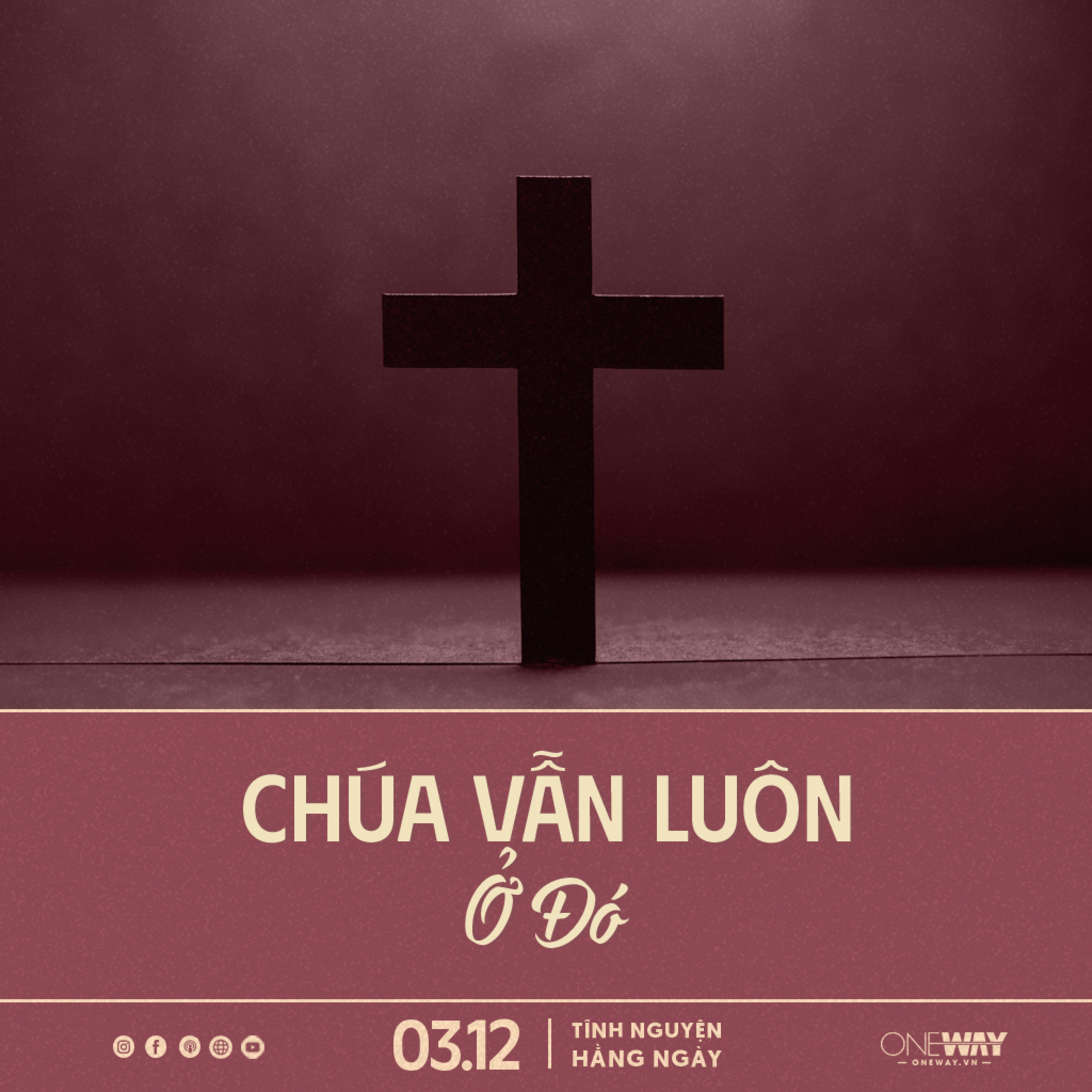 CHÚA VẪN LUÔN Ở ĐÓ | Tĩnh Nguyện Hằng Ngày 03/12/2023 episode artwork