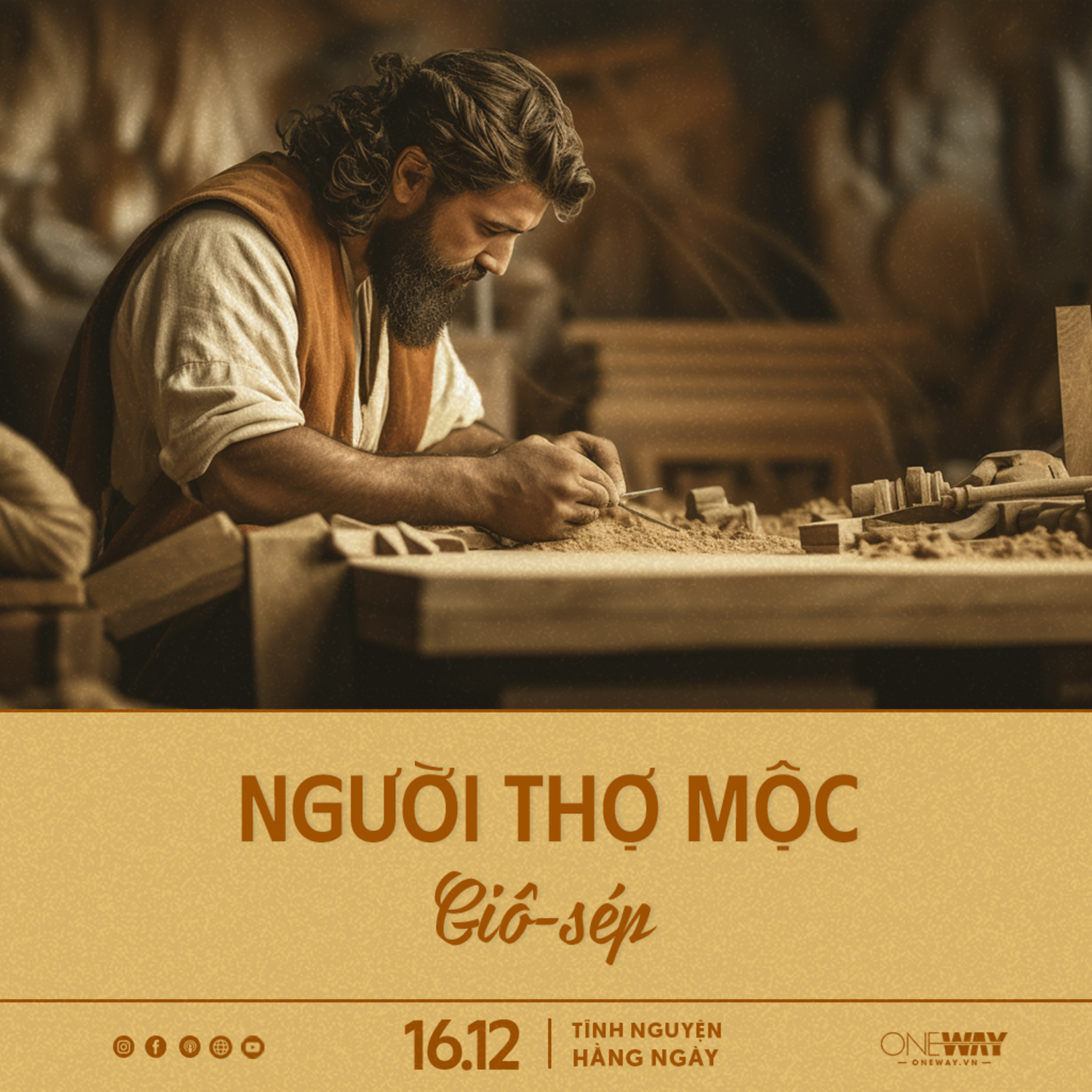 NGƯỜI THỢ MỘC GIÔ-SÉP | Tĩnh Nguyện Hằng Ngày 16/12/2023 episode artwork