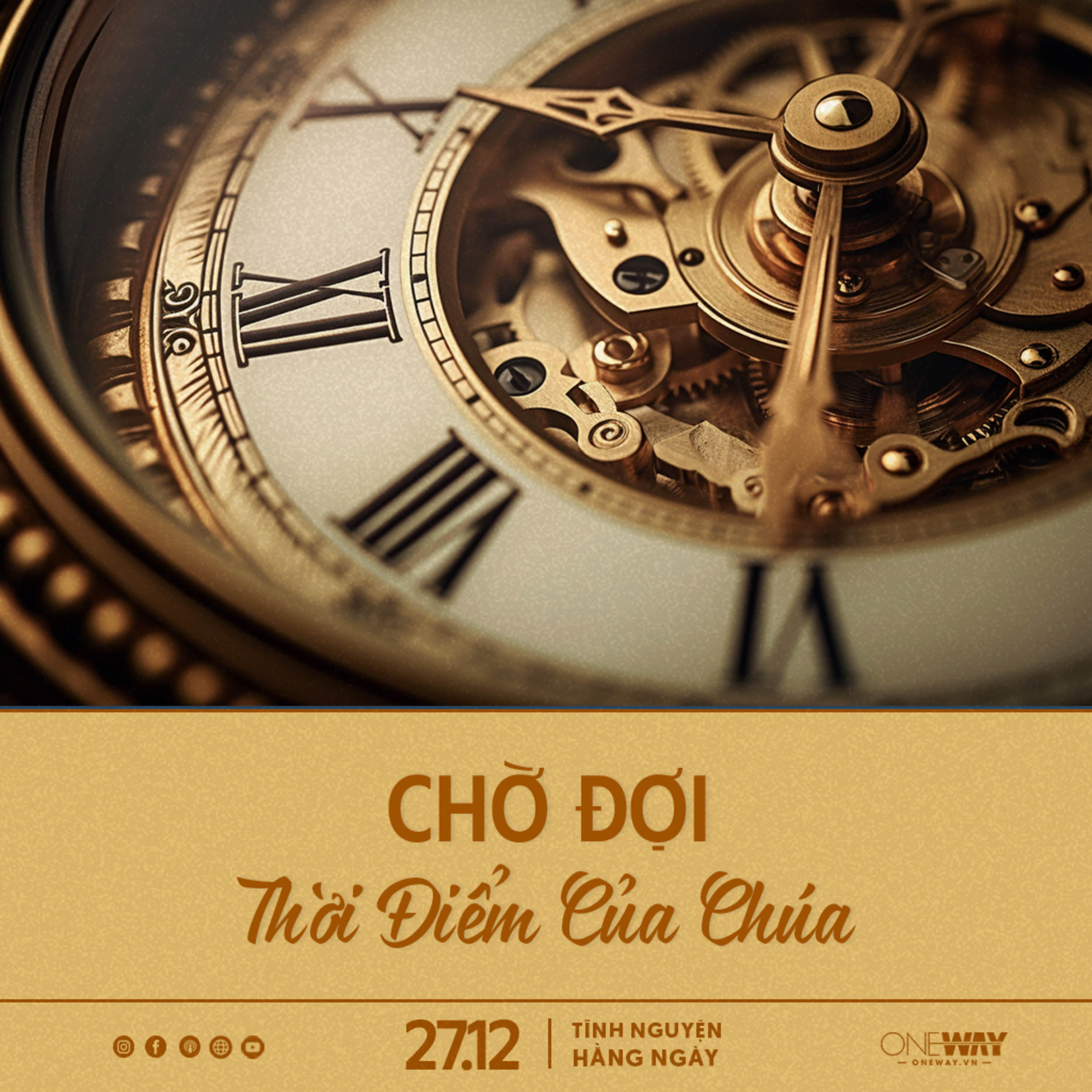 CHỜ ĐỢI THỜI ĐIỂM CỦA CHÚA | Tĩnh Nguyện Hằng Ngày 27/12/2023 episode artwork