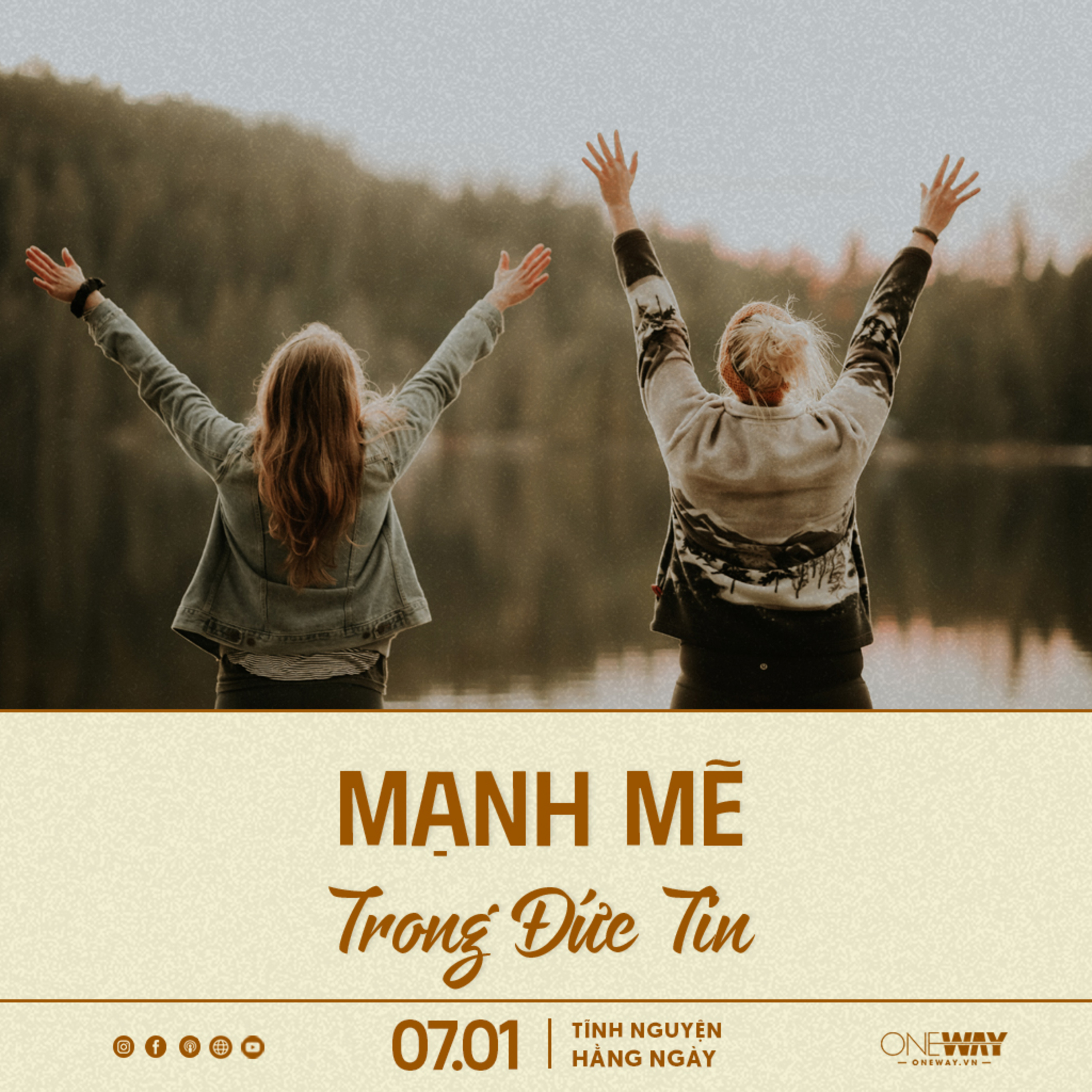 MẠNH MẼ TRONG ĐỨC TIN | Tĩnh Nguyện Hằng Ngày 07/01/2024 episode artwork